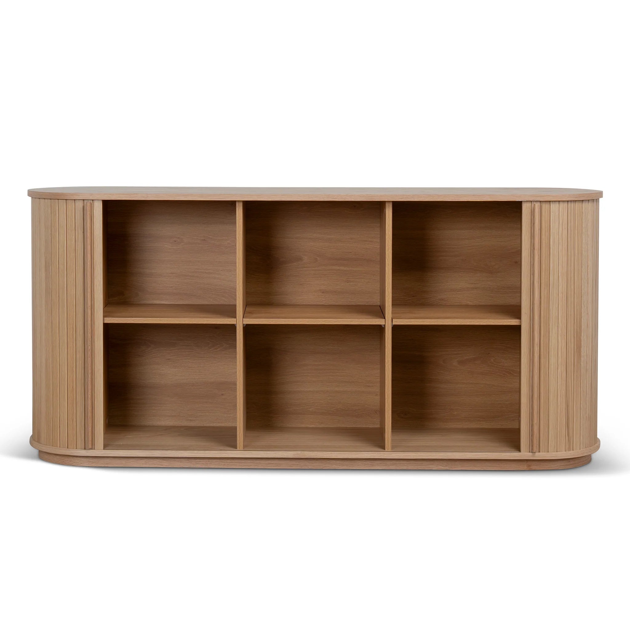 Showcasing Sinitala 1.7m Wooden Buffets Unit - Natural DT12543-KD Buffet by Calibre Furniturs