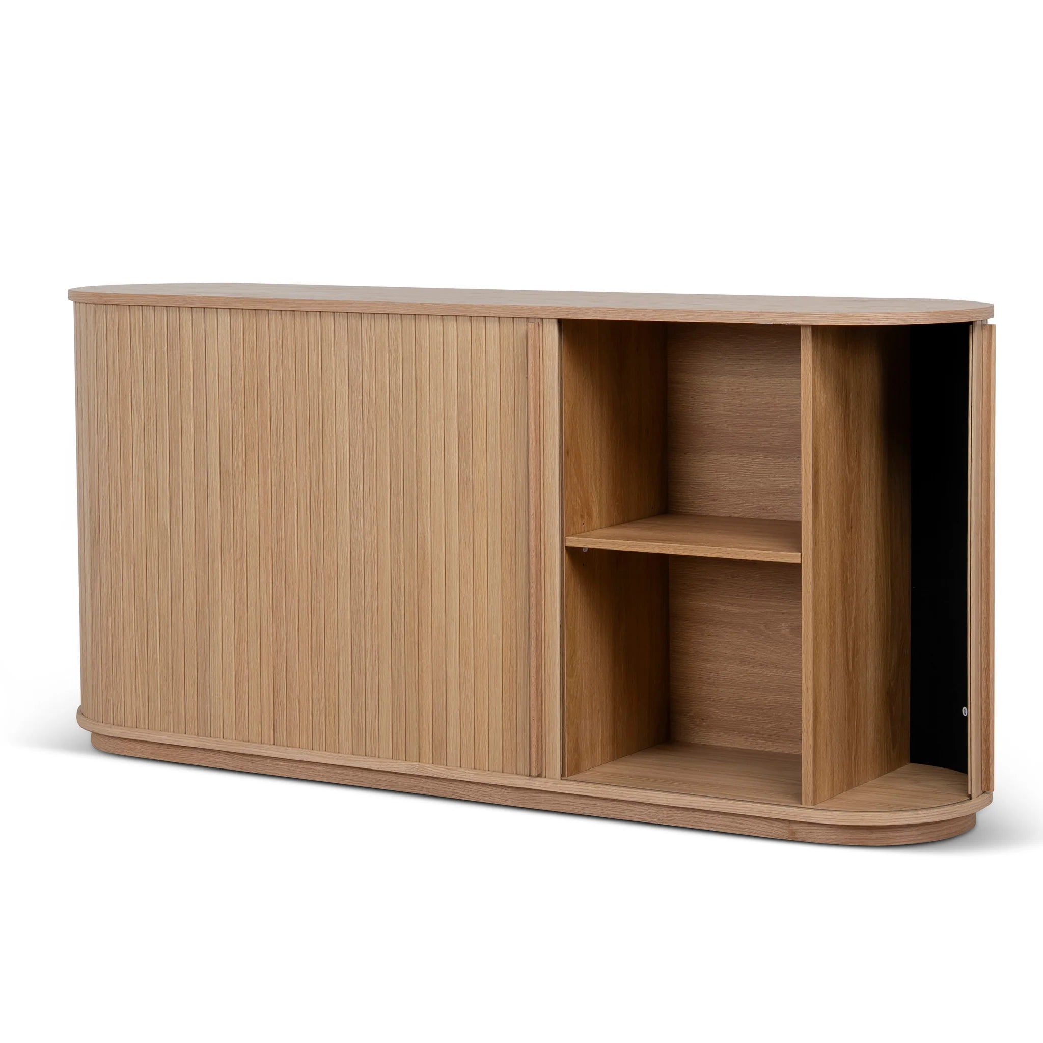 Sinitala 1.7m Wooden Buffets Unit - Natural