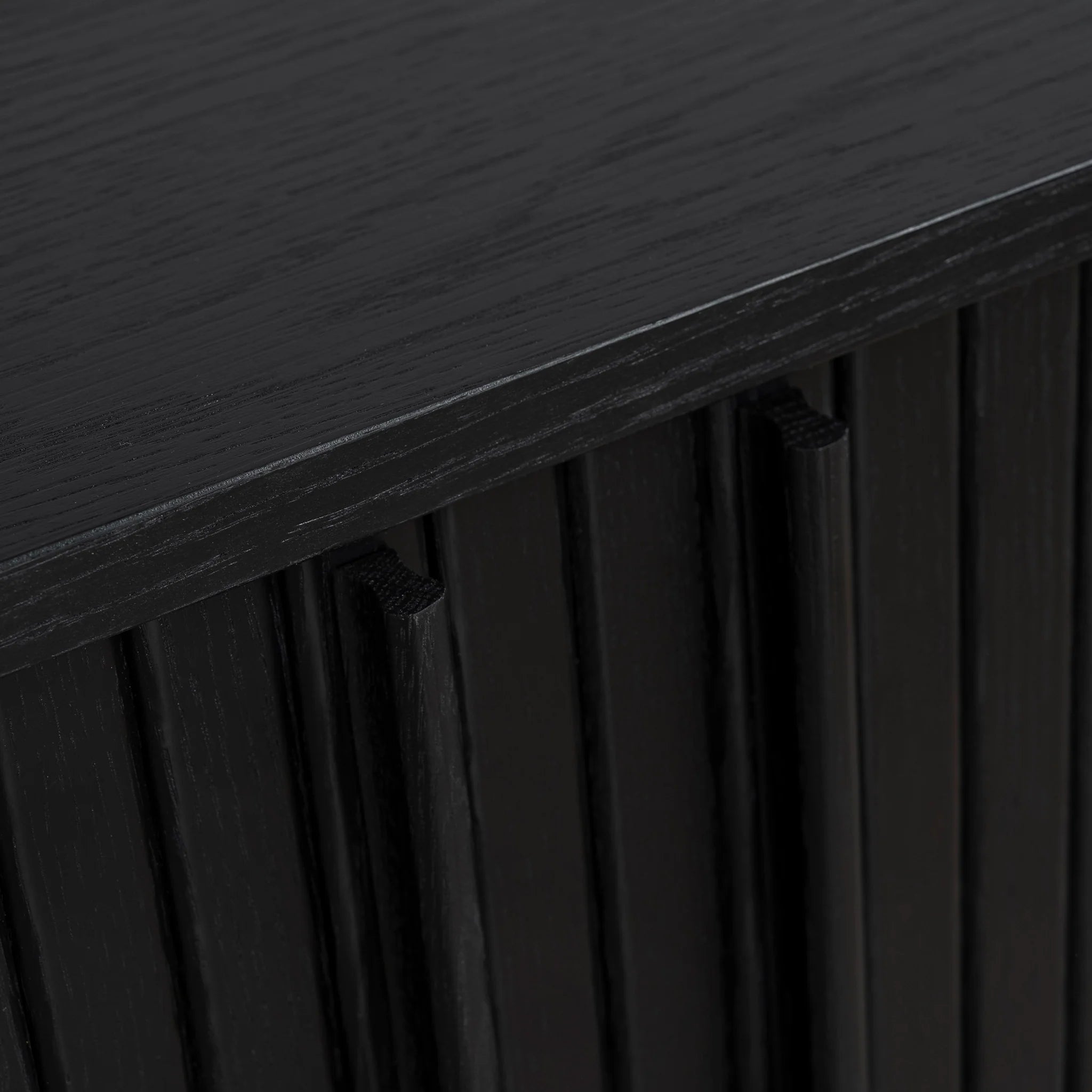 Movesa 1.7m Wooden Buffets Unit - Full Black