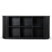 Showcasing Movesa 1.7m Wooden Buffets Unit - Full Black DT12545-KD Buffet by Calibre Furniturs