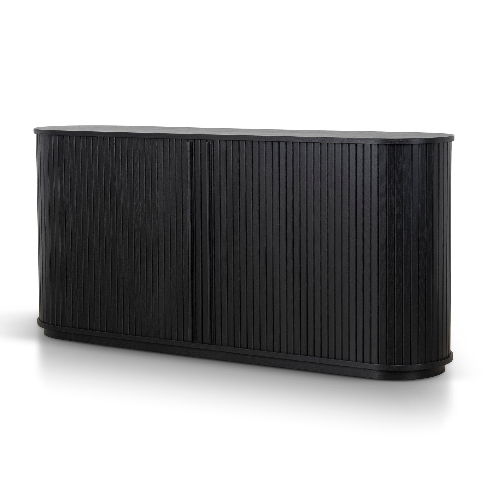 CDT12545-KD 1.7m Wooden Buffets Unit - Full Black