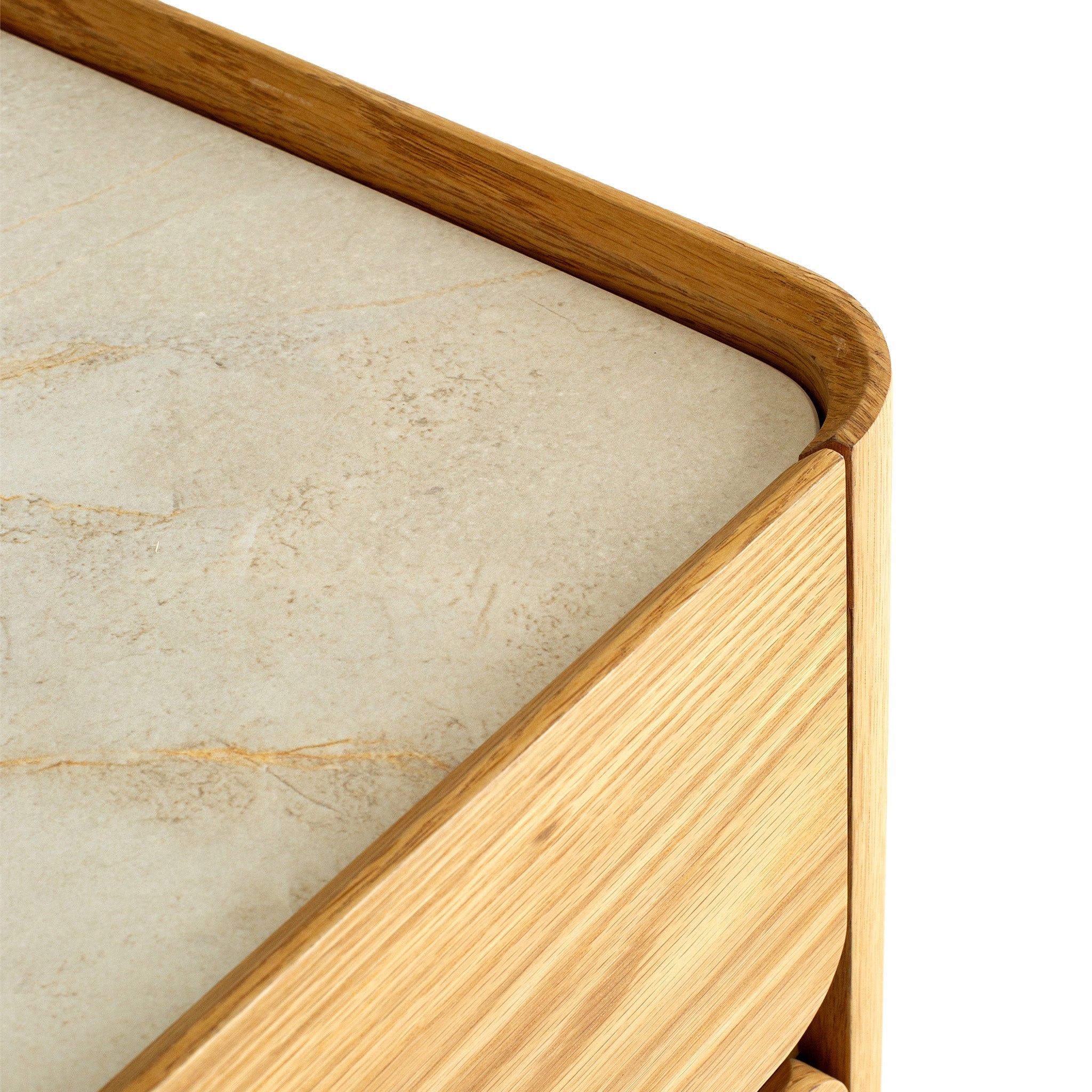 Stone Top Tallboy Drawer - Natural - image 6
