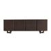 2.37m Sideboard Unit - Dark Brown - image 2