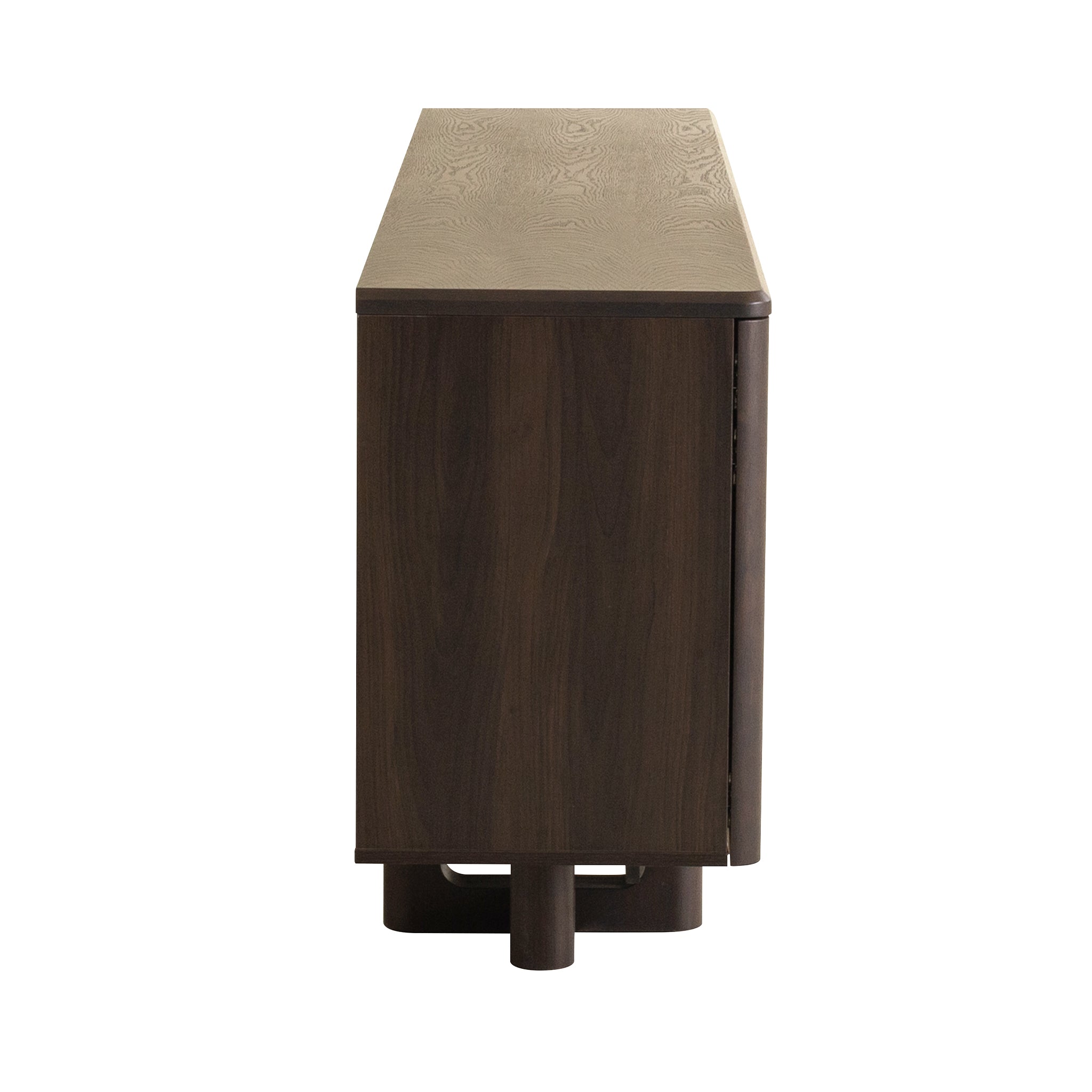 2.37m Sideboard Unit - Dark Brown - image 4