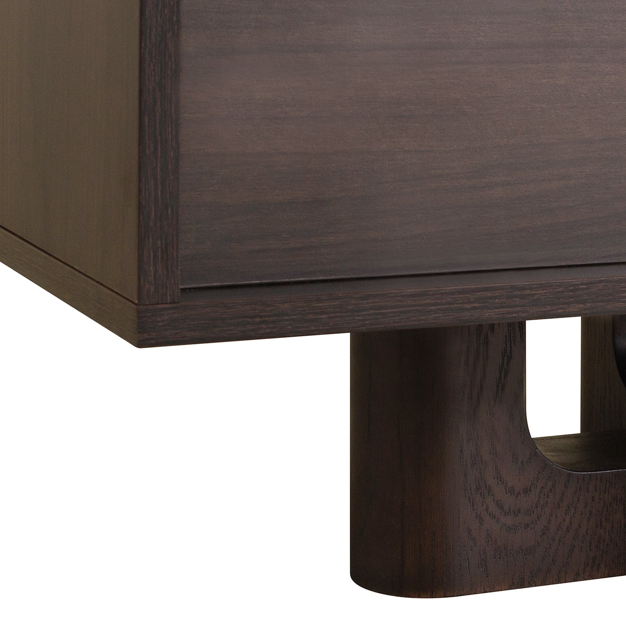 2.37m Sideboard Unit - Dark Brown - image 7