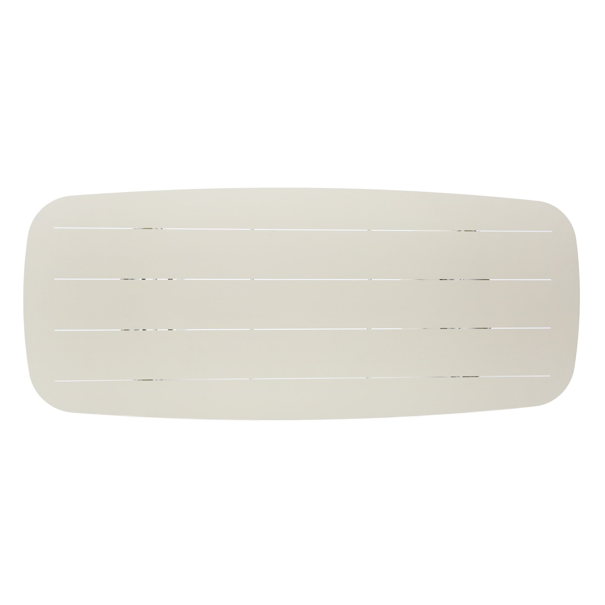2.4m Outdoor Dining Table - Cream White