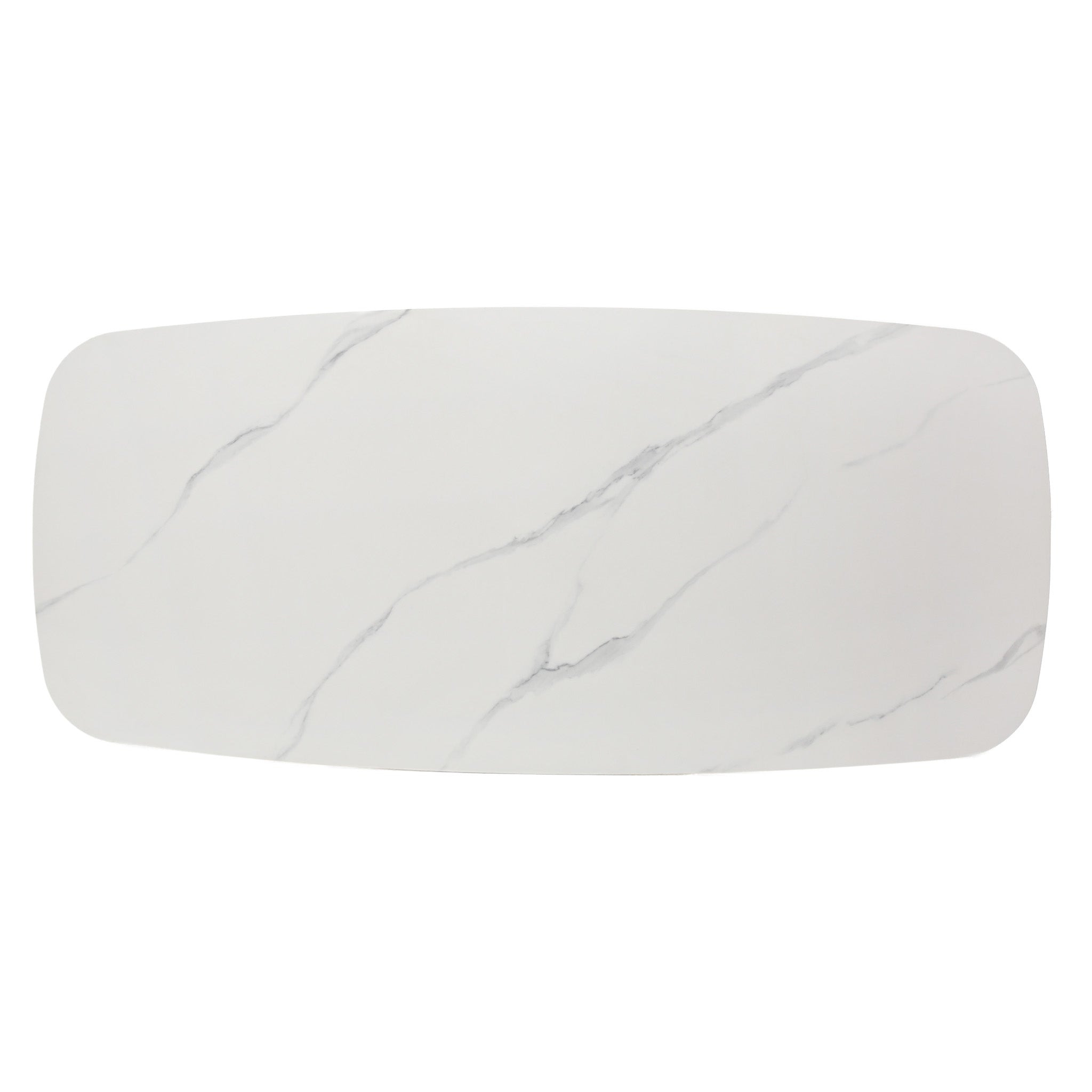 3m Stone Top Outdoor Dining Table - Snow White
