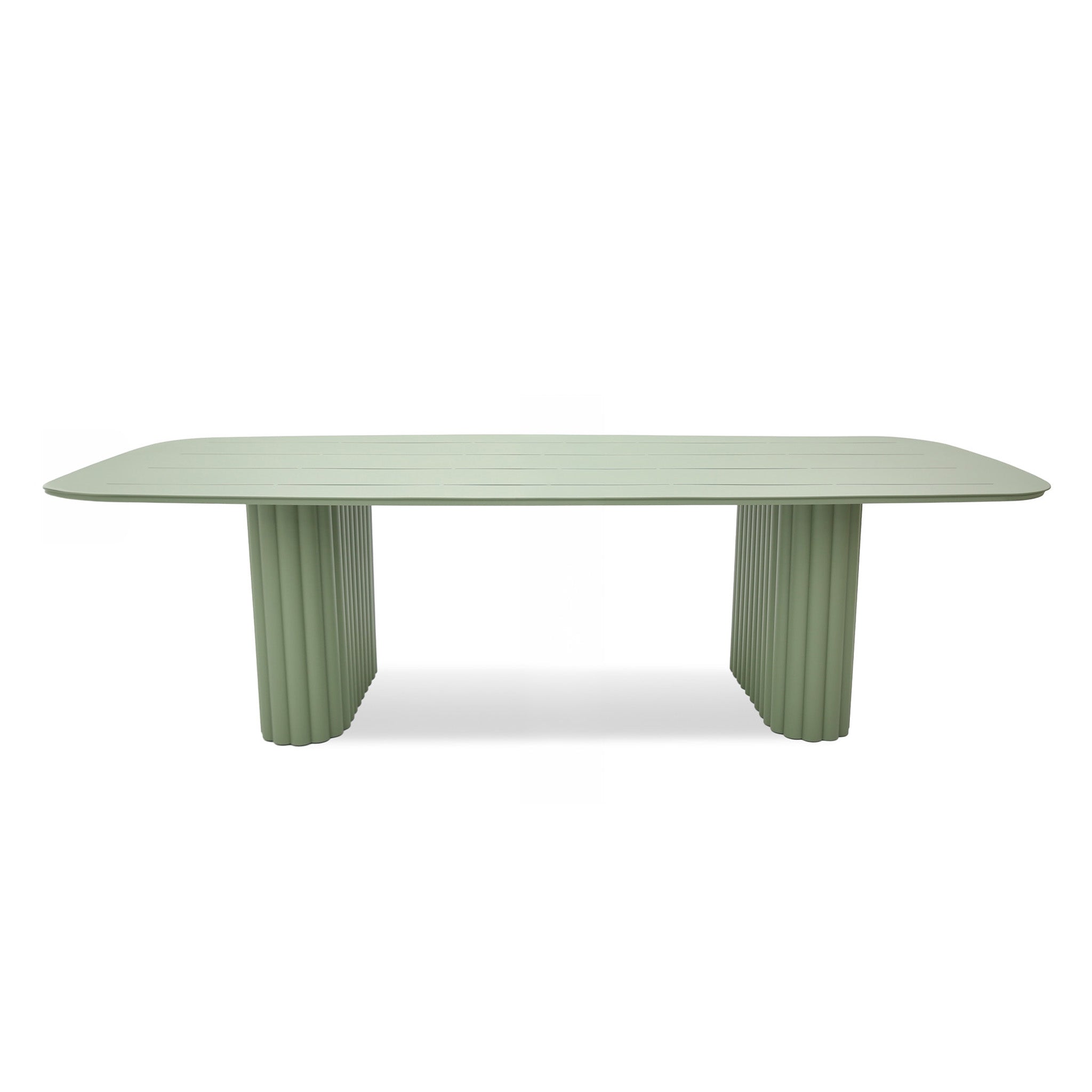 2.4m Outdoor Dining Table - Sand Green