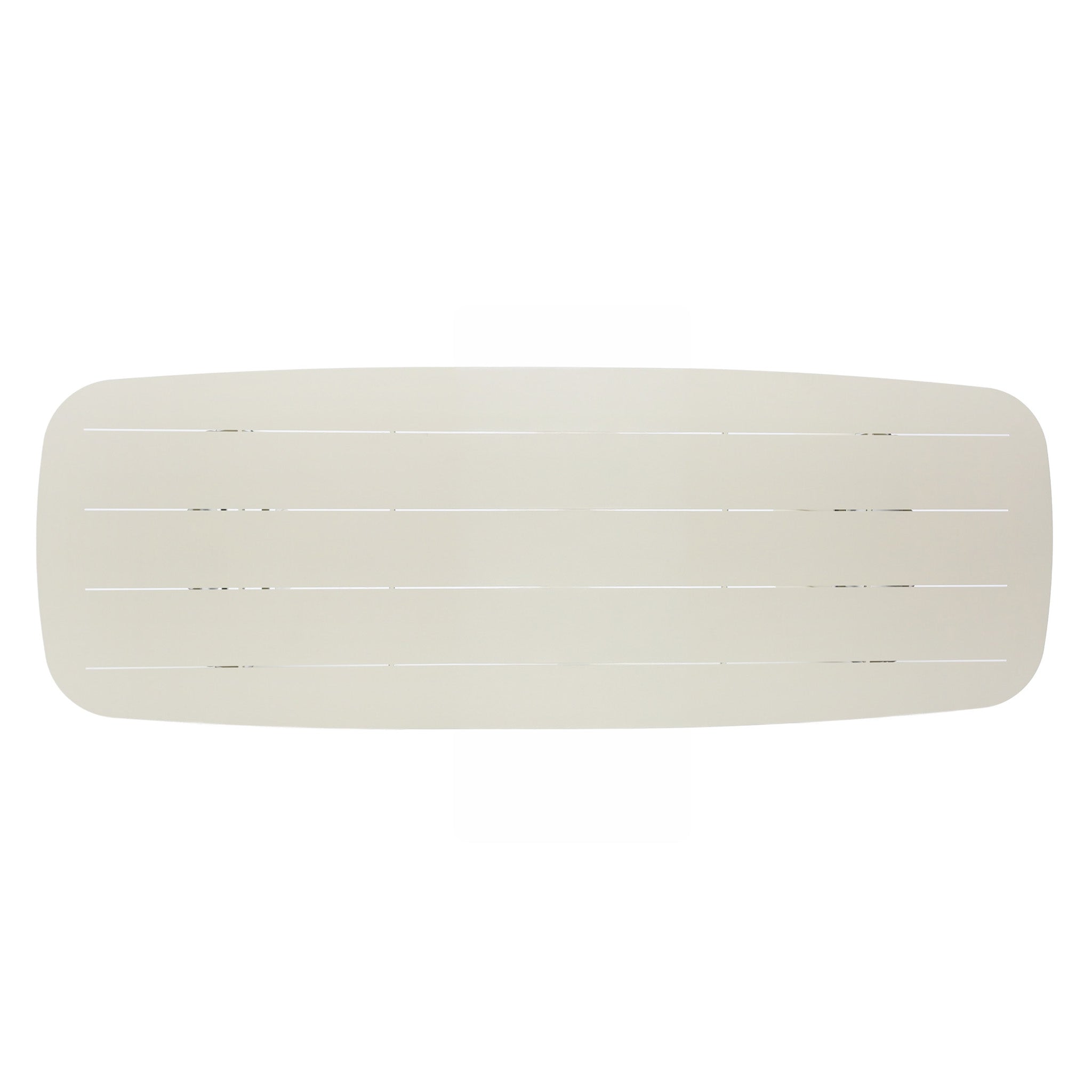 3m Outdoor Dining Table - Cream White