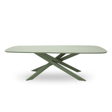 2.4m Outdoor Dining Table - Sand Green