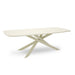 2.4m Outdoor Dining Table - Cream White