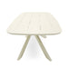 2.4m Outdoor Dining Table - Cream White