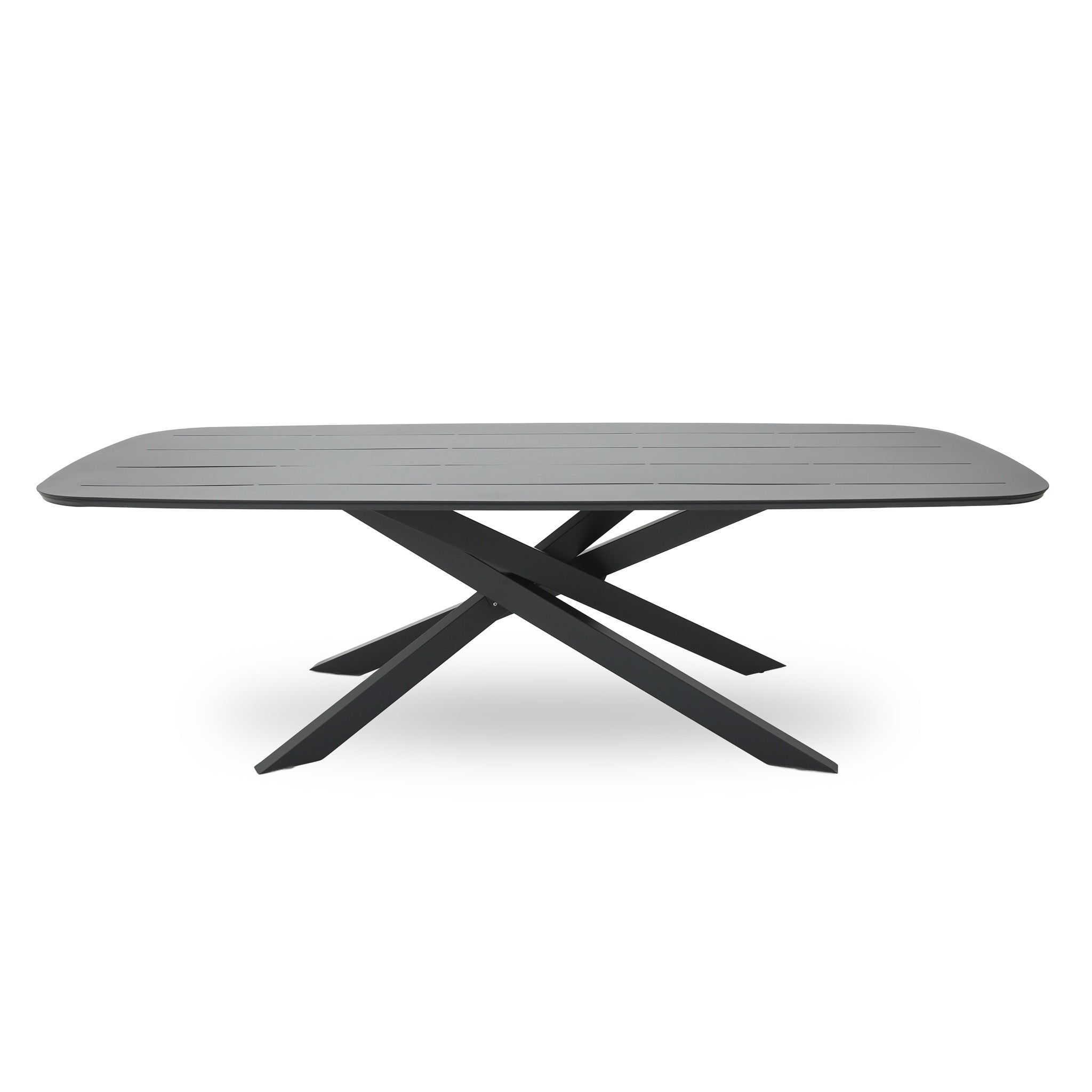2.4m Outdoor Dining Table - Sand Dark Grey