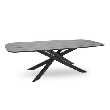 2.4m Outdoor Dining Table - Sand Dark Grey