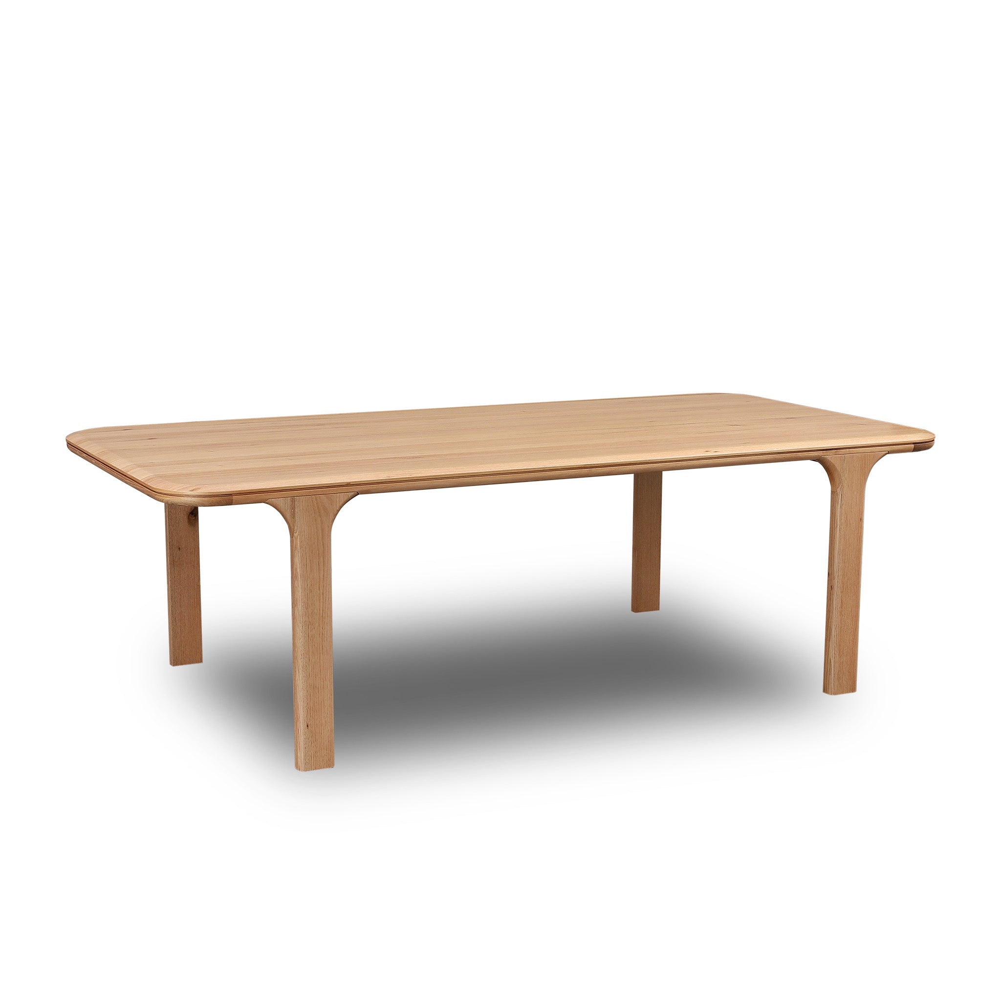 CDT12637-MA 2.1m Messmate Dining Table - Natural