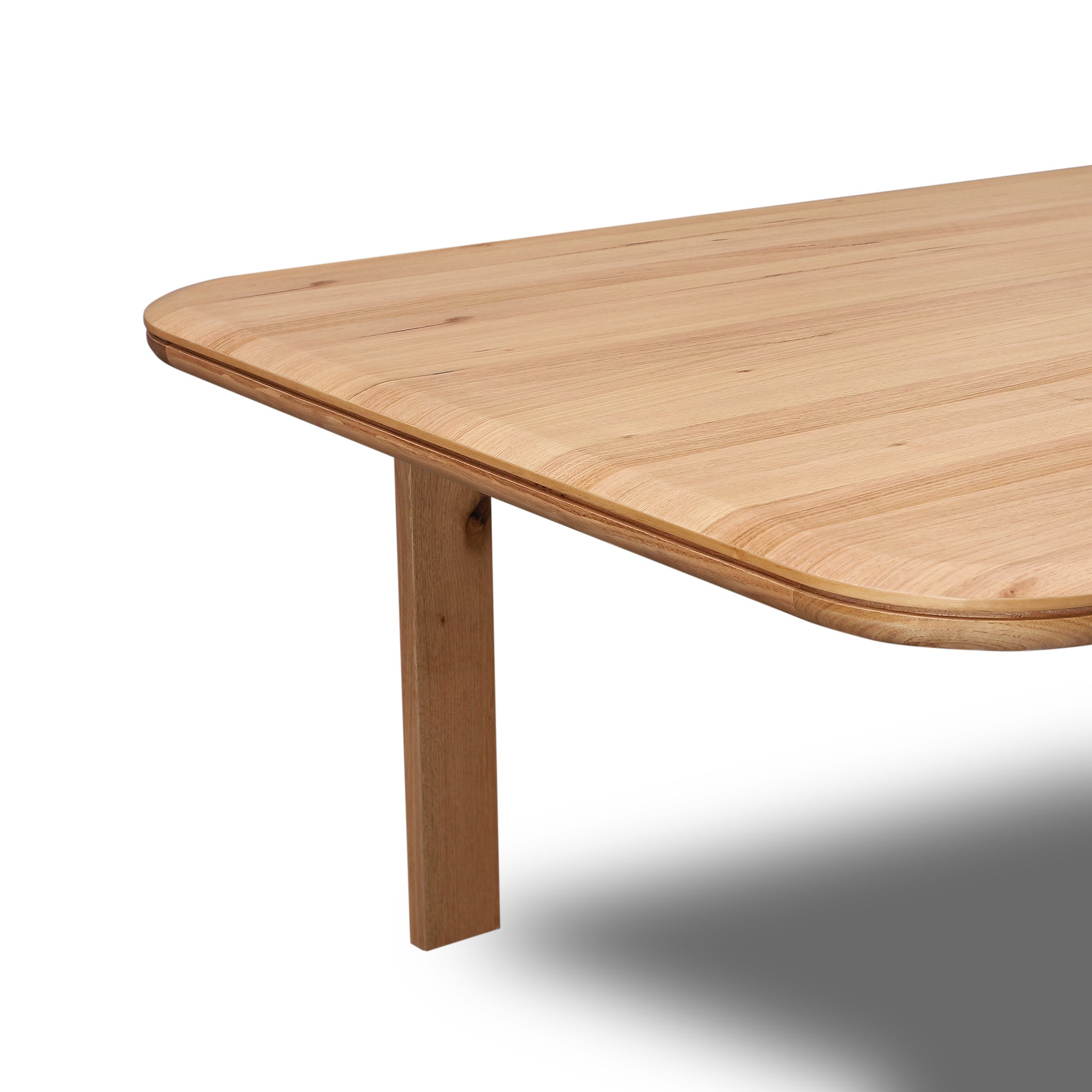 CDT12638-MA 2.4m Messmate Dining Table - Natural