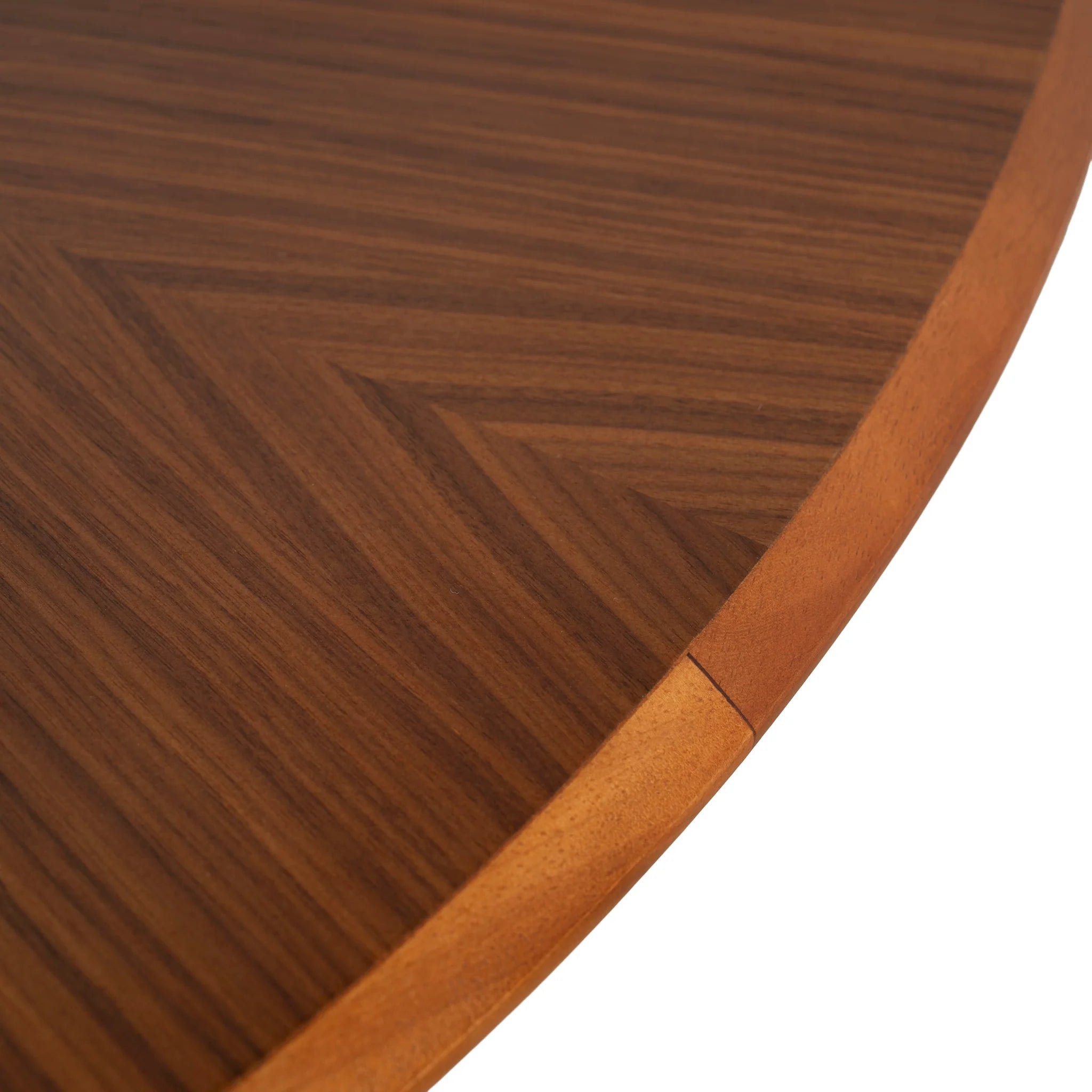Cicaluna 1.2m Round Dining Table - Walnut
