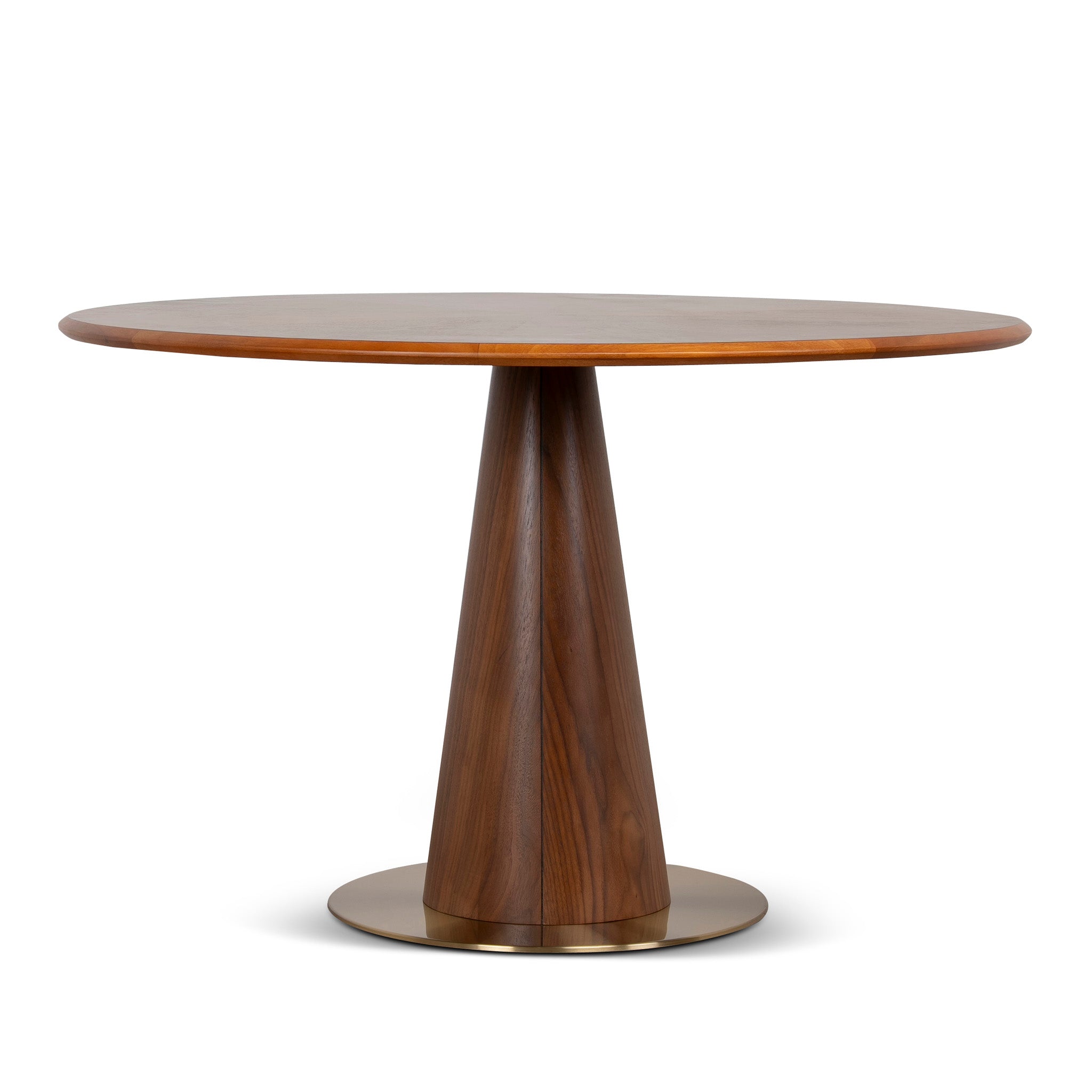 1.2m Round Dining Table - Walnut