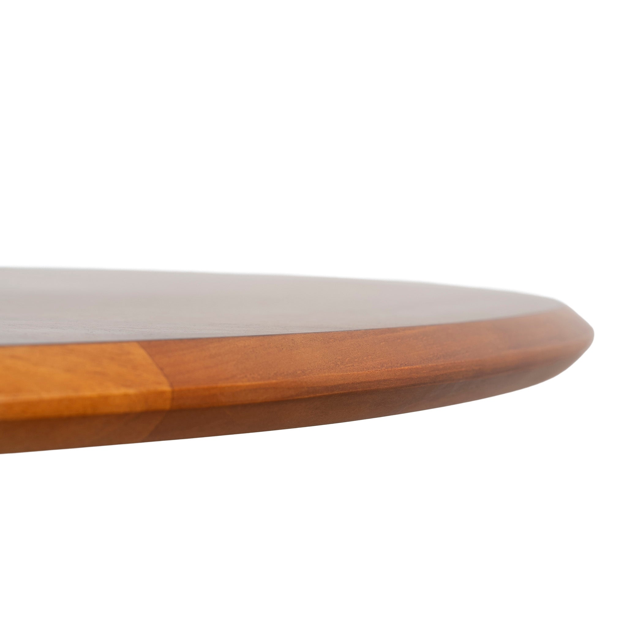 CDT12649-DR 1.2m Round Dining Table - Walnut