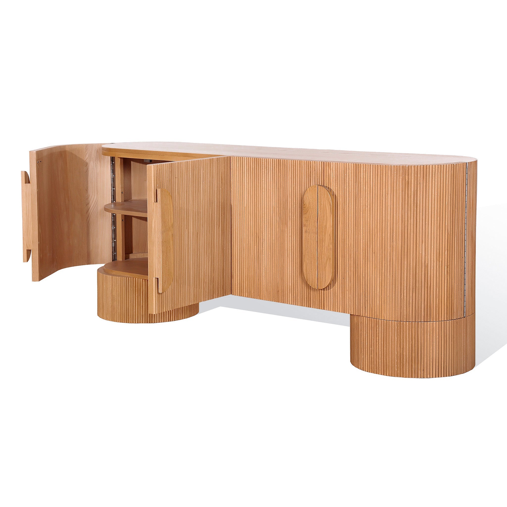 1.85m Sideboard Unit - Light Natural