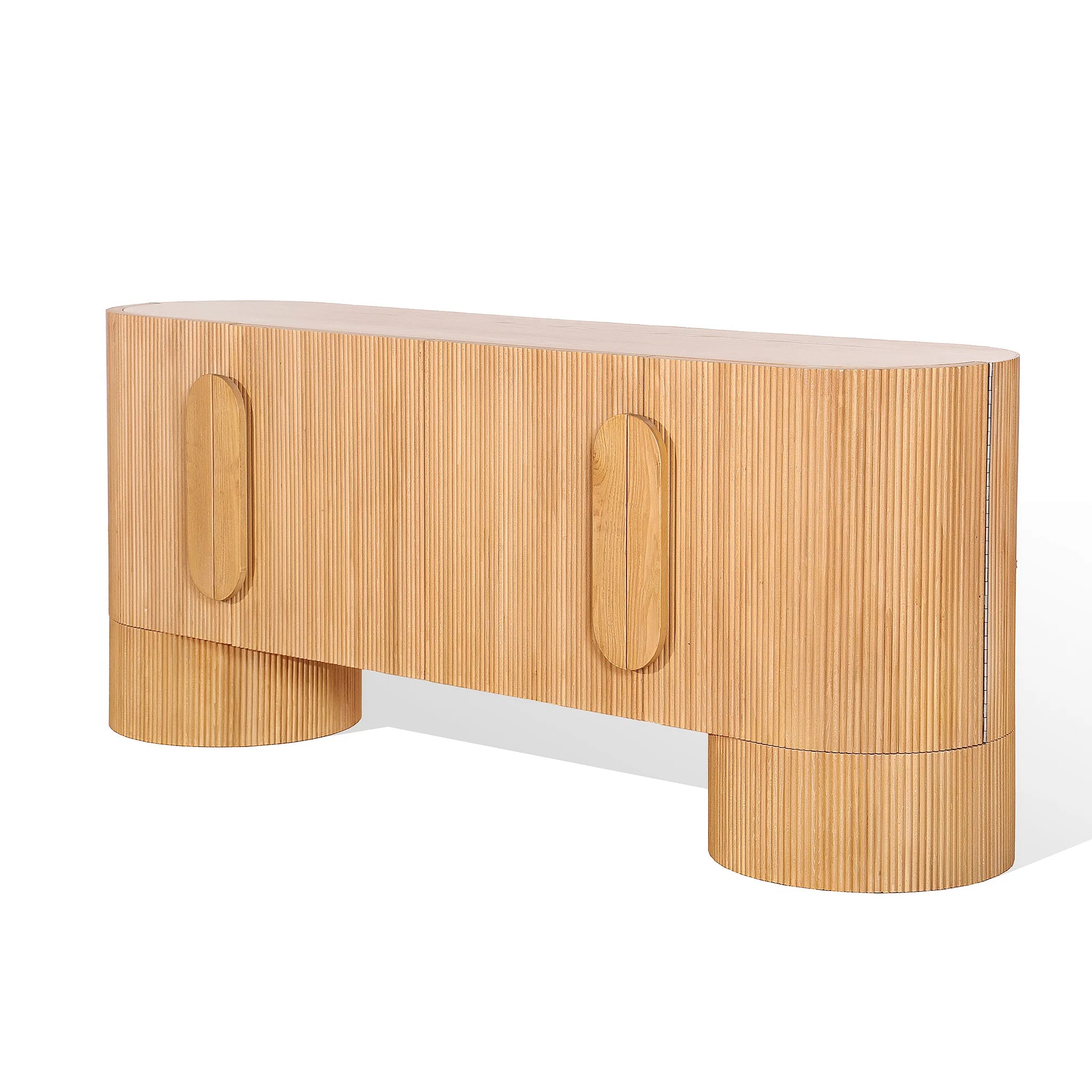 Showcasing Tetonara 1.85m Sideboard Unit - Light Natural DT12659-NI Sideboard by Calibre Furniturs
