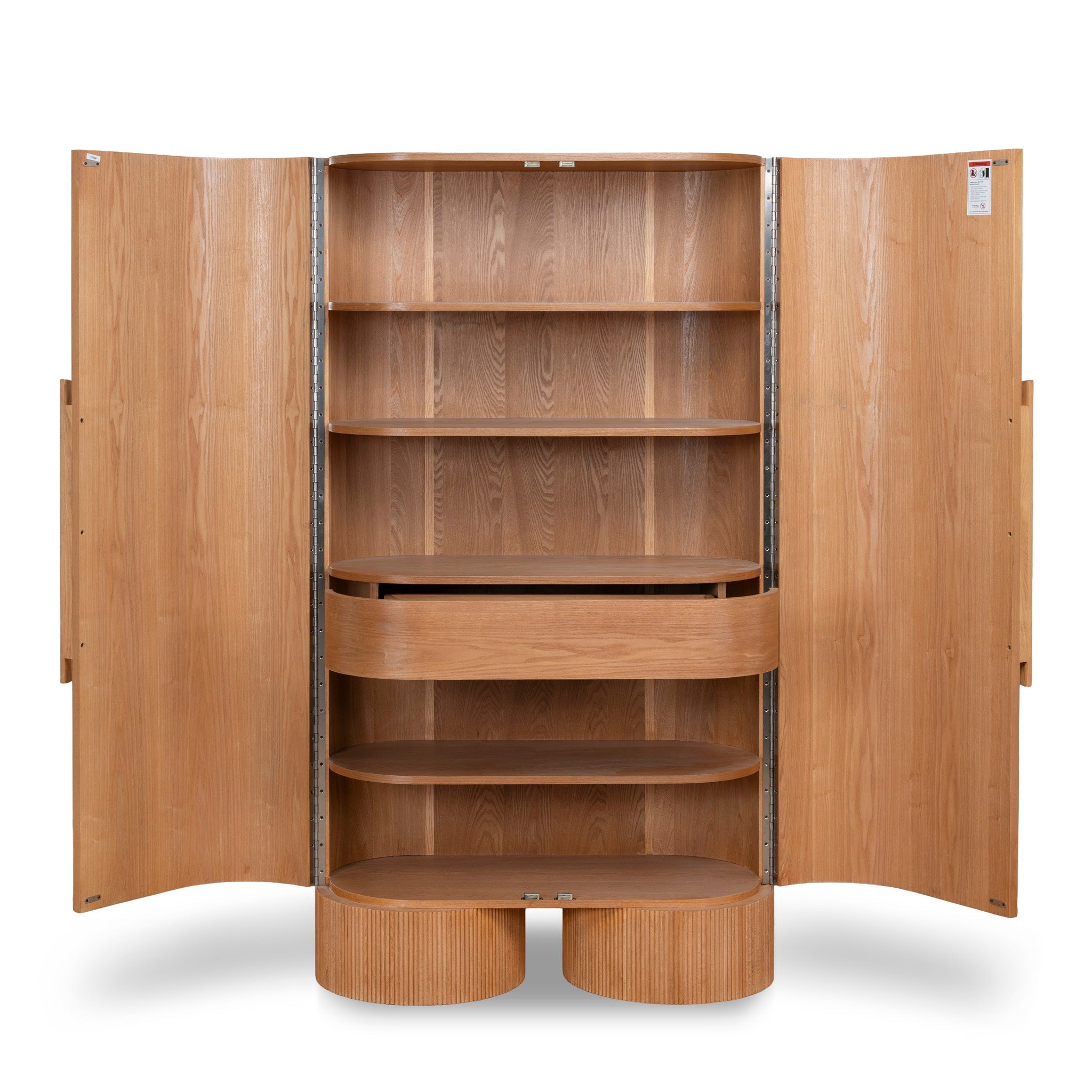 CDT12660-NI 1.82m (H) Tall Cabinet Unit - Light Natural