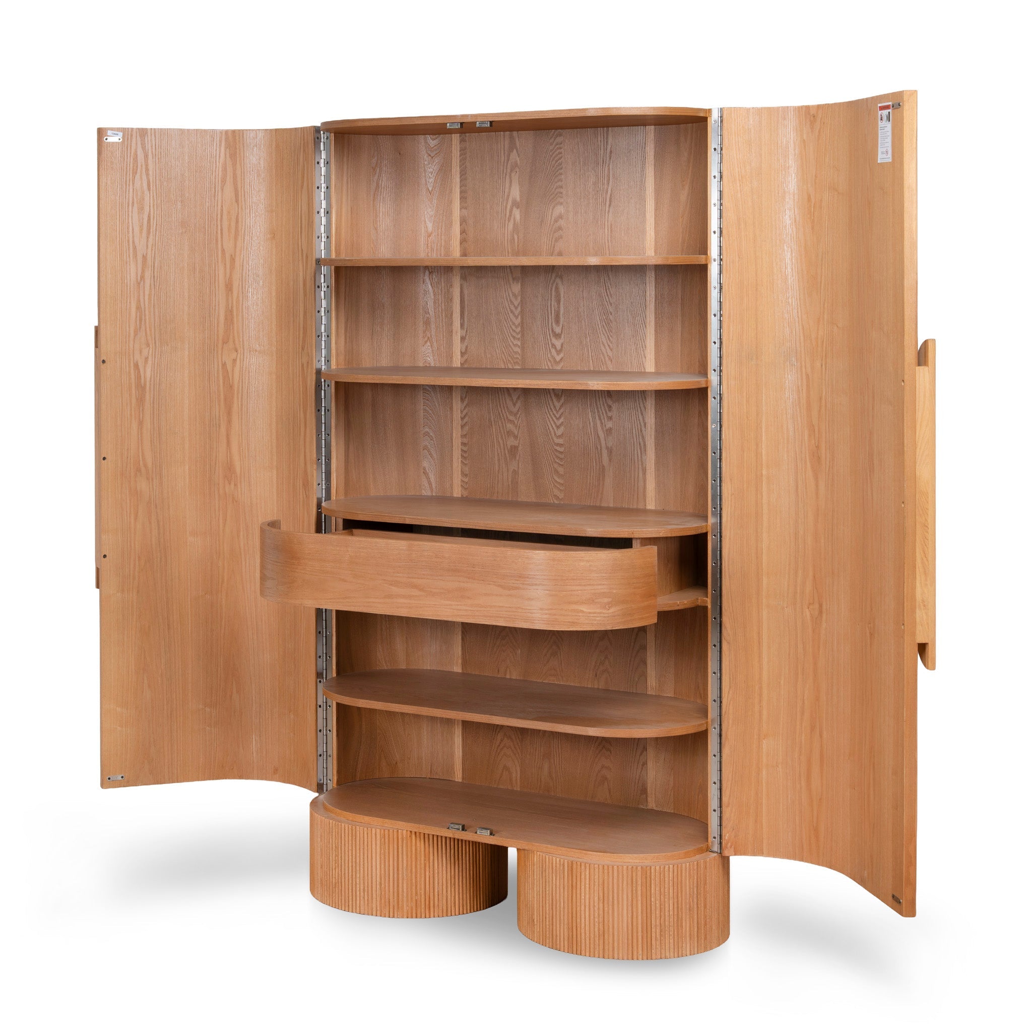 CDT12660-NI 1.82m (H) Tall Cabinet Unit - Light Natural