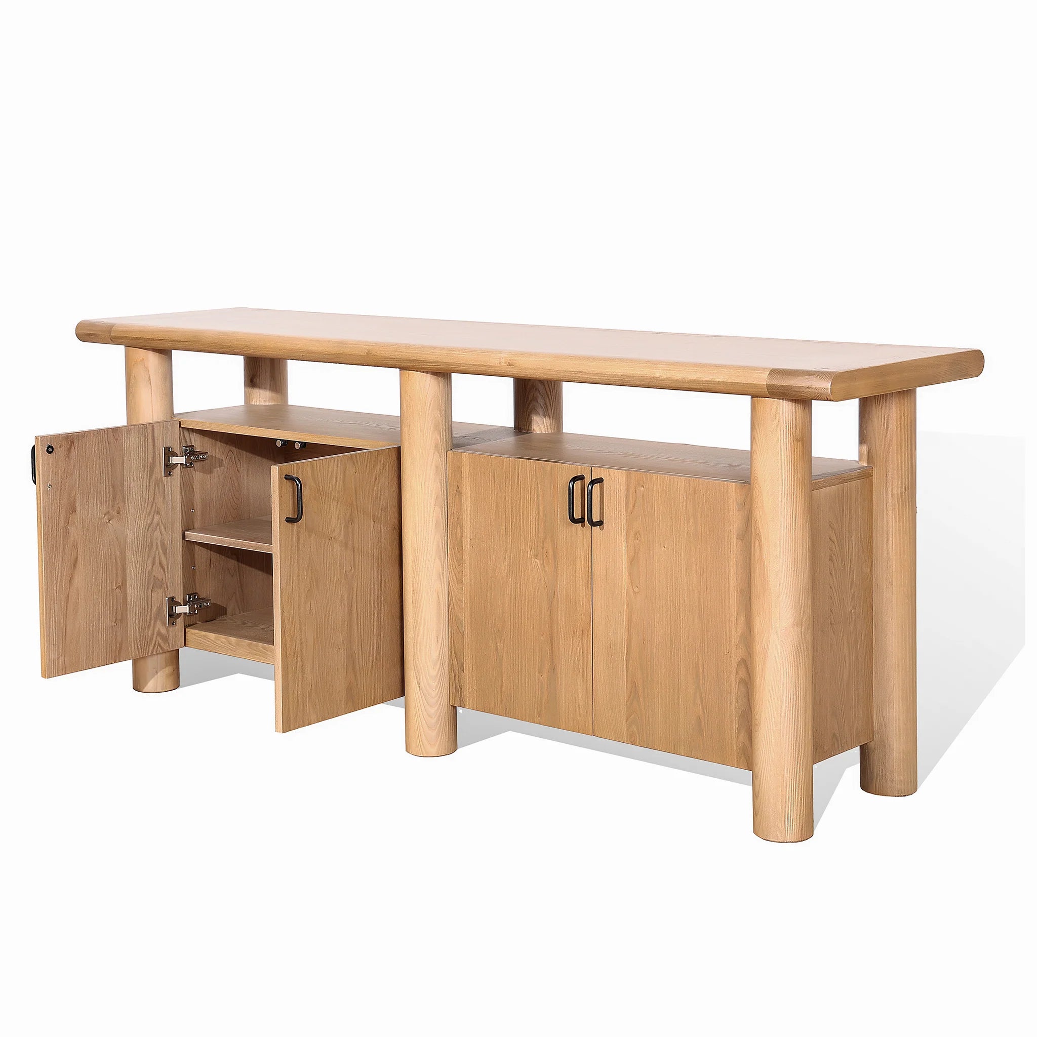 Showcasing Simila 1.9m Sideboard Unit - Natural DT12661-NI Sideboard by Calibre Furniturs