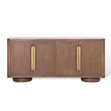 Showcasing Takora 1.8m Sideboard Unit - Walnut DT12662-NI Sideboard by Calibre Furniturs