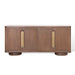 Showcasing Takora 1.8m Sideboard Unit - Walnut DT12662-NI Sideboard by Calibre Furniturs
