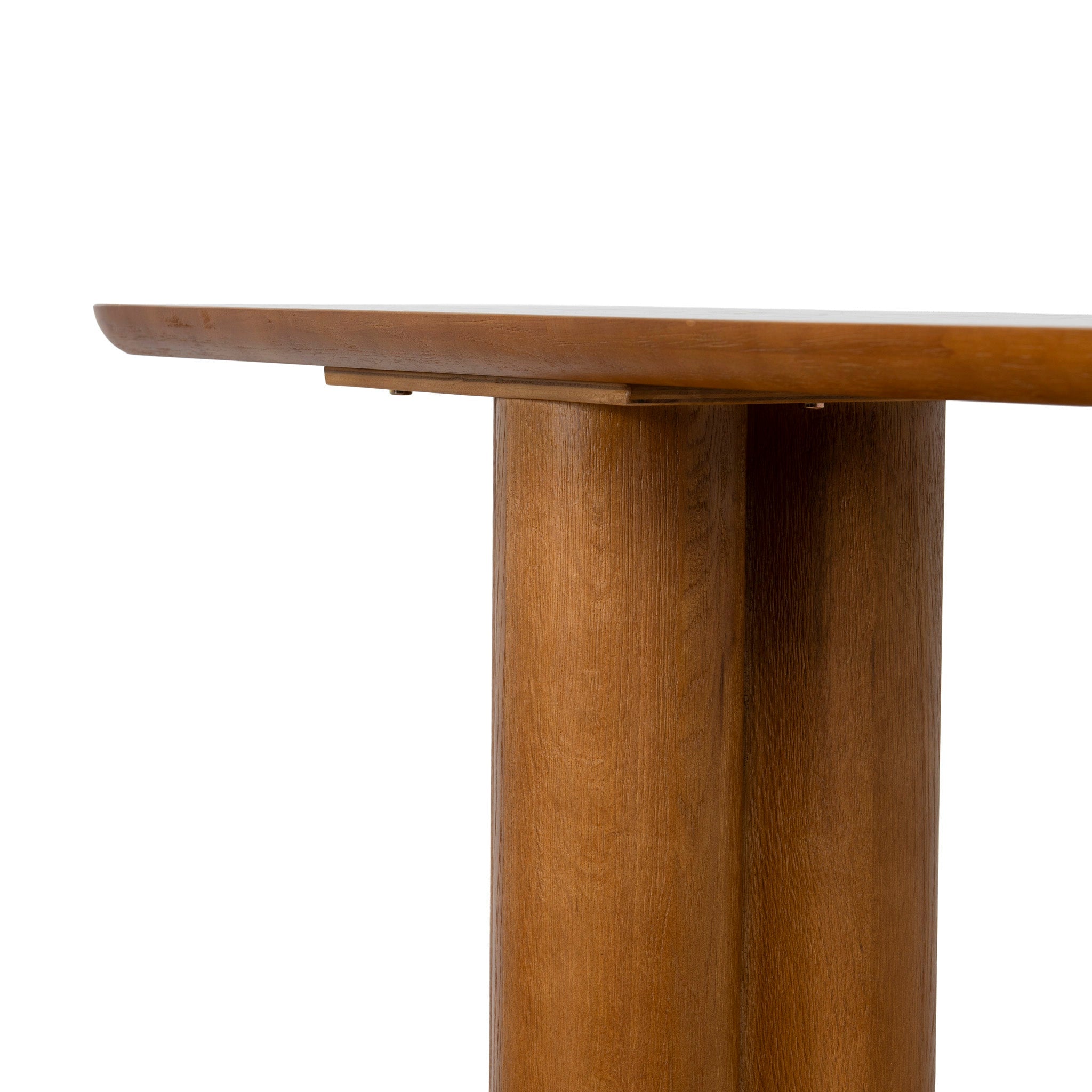 1.6m Console Table - Brown - image 4