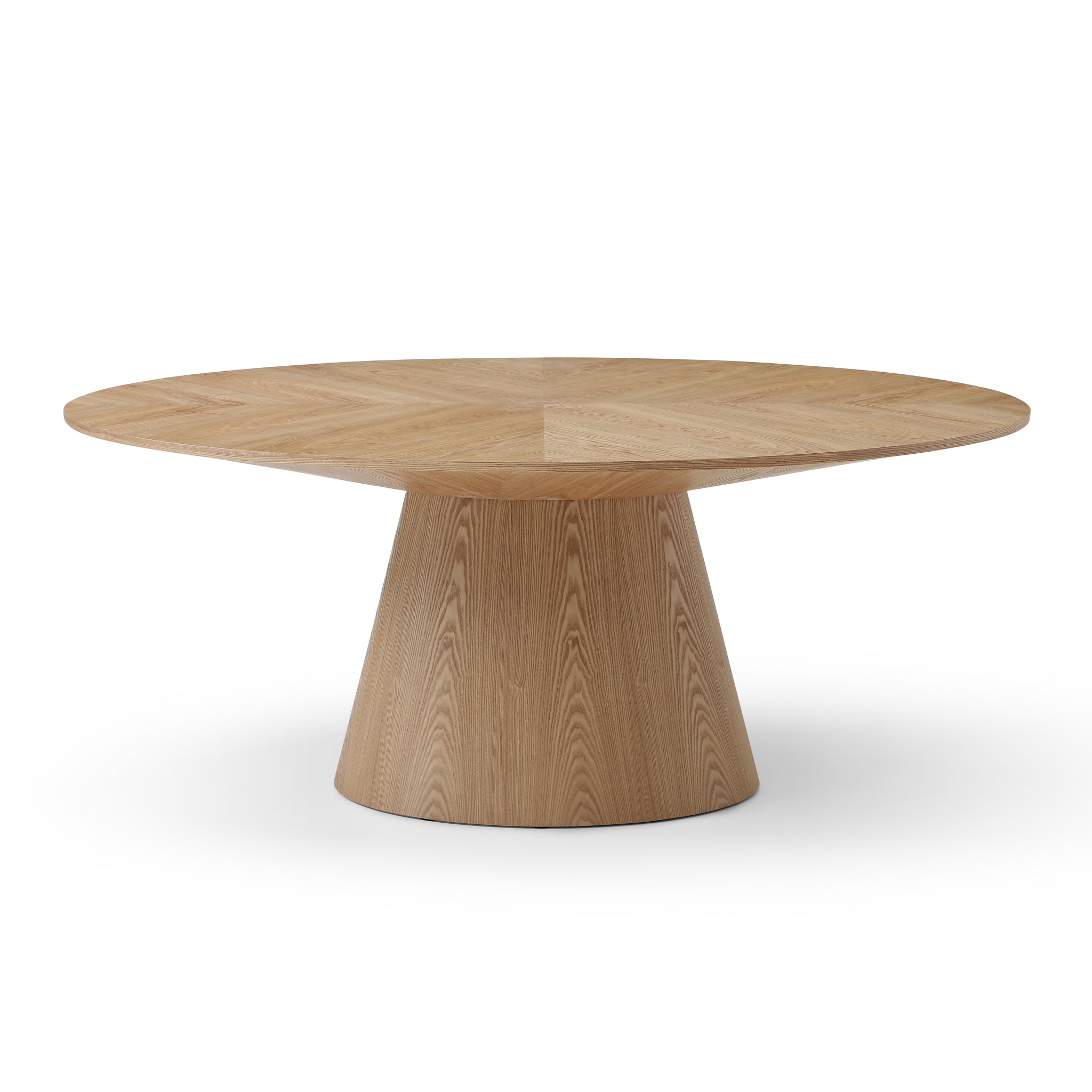 CDT12714-RX 1.83m Oval Dining Table - Ash Natural