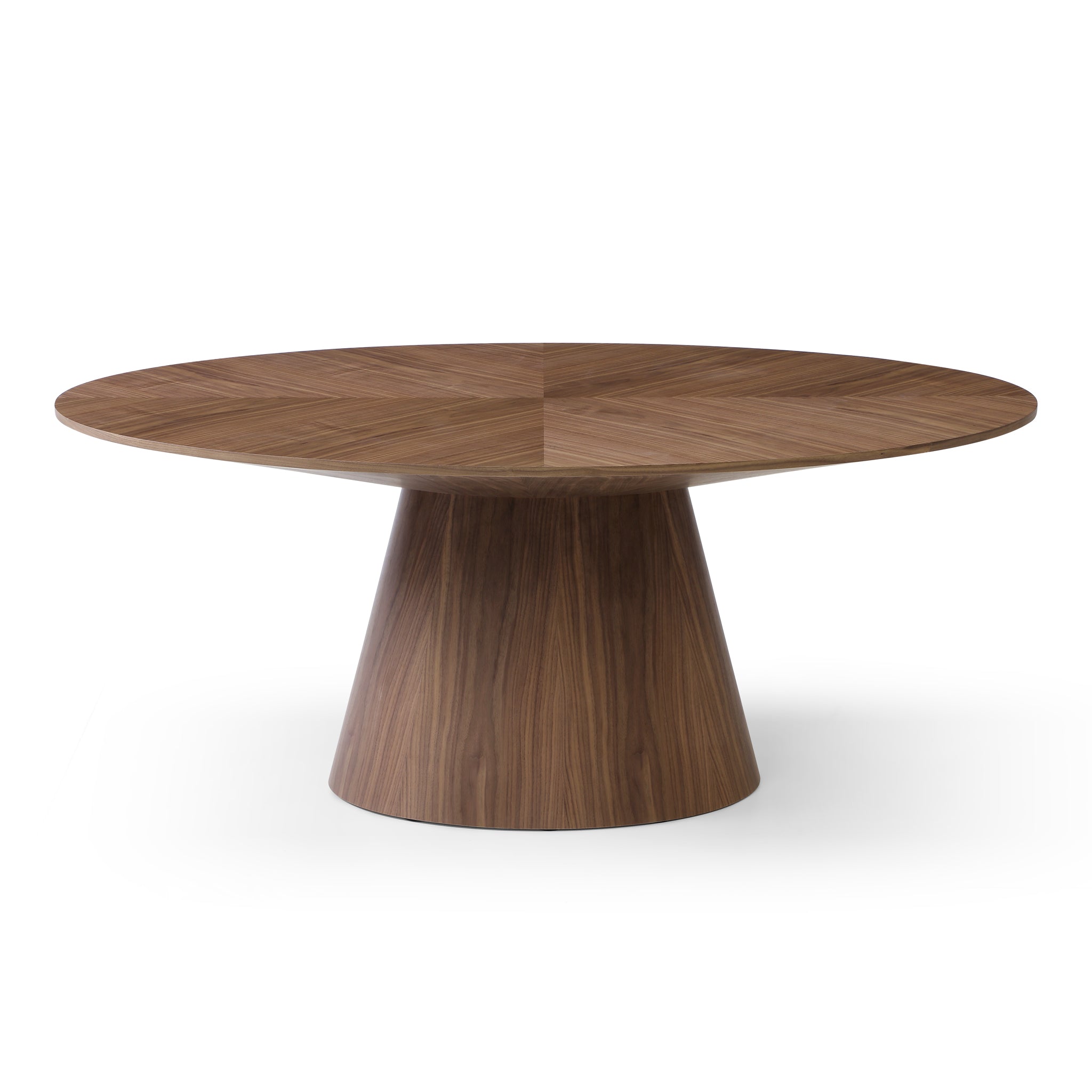 CDT12715-RX 1.83m Oval Dining Table - Walnut