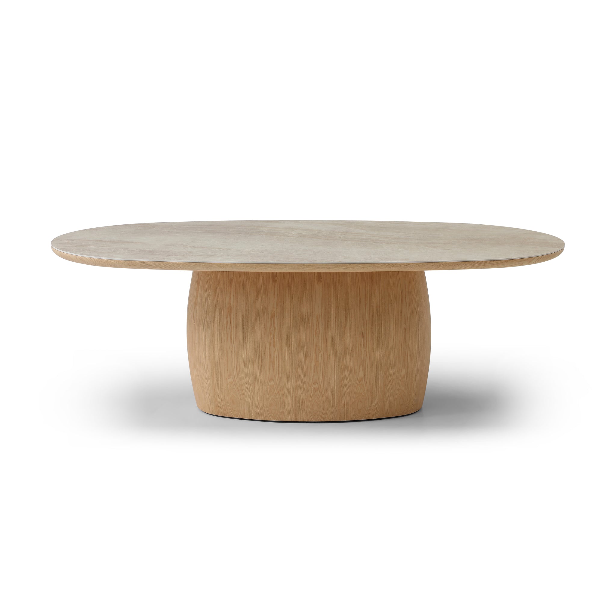 2.3m Oval Dining Table - Ash Natural - image 2