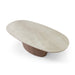 2.3m Oval Dining Table - Walnut - image 3