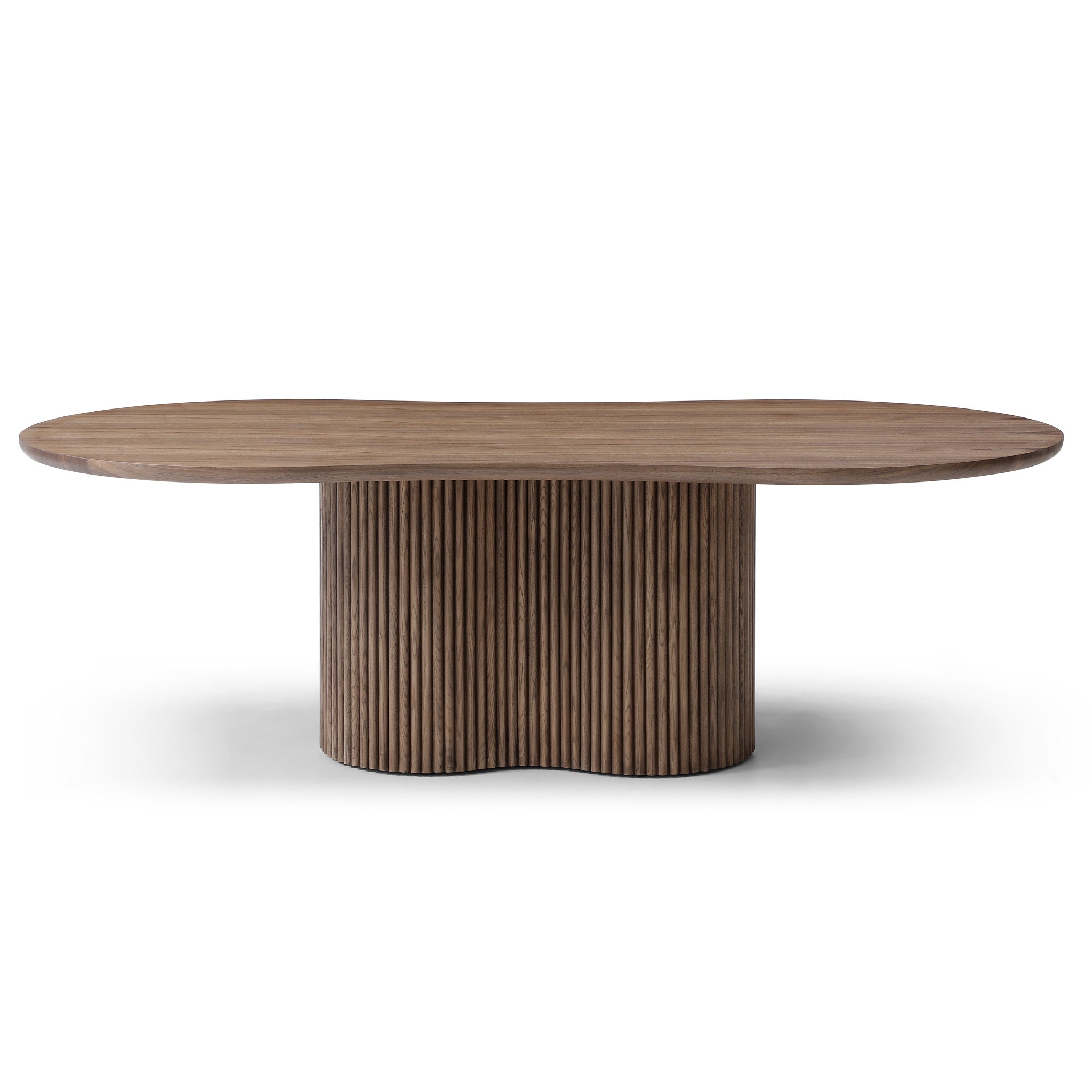 CDT12727-RX 2.39m Freeform Dining Table - Walnut