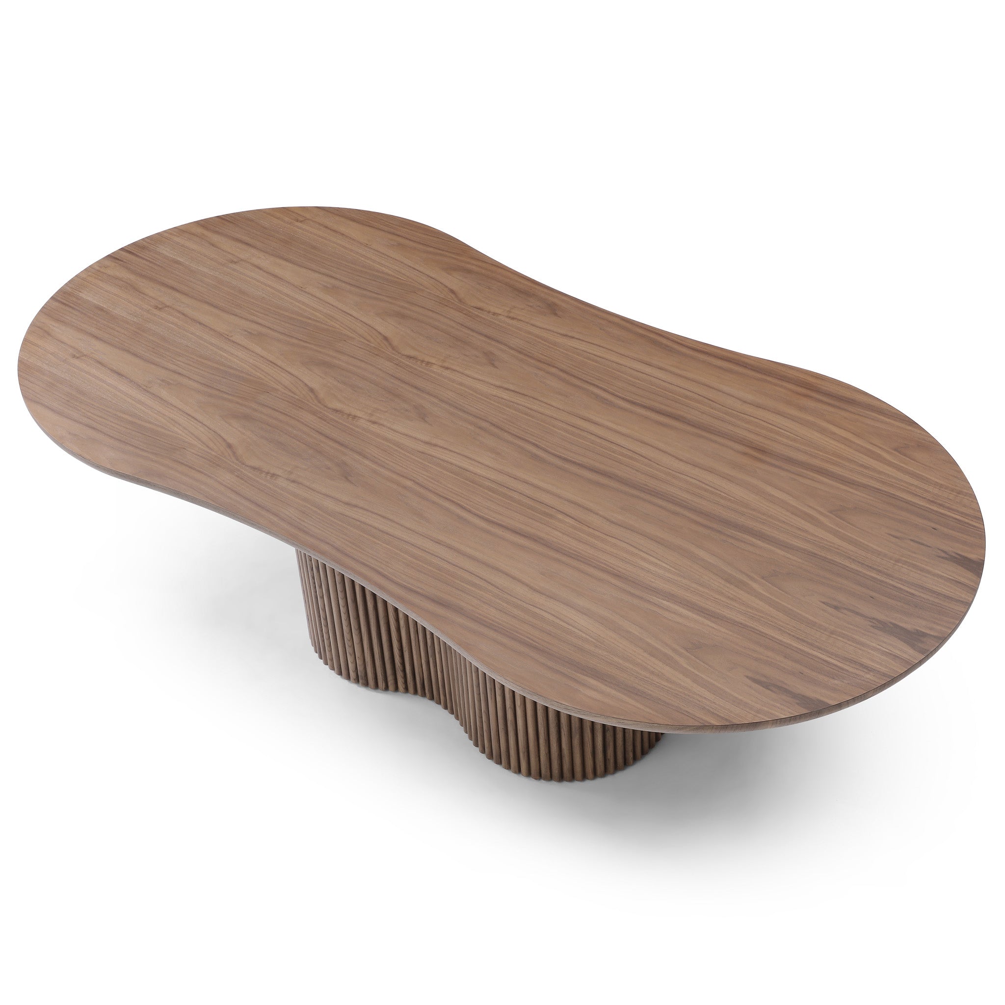2.39m Freeform Dining Table - Walnut