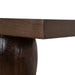 1.6m Elm Console Table - Walnut - image 9