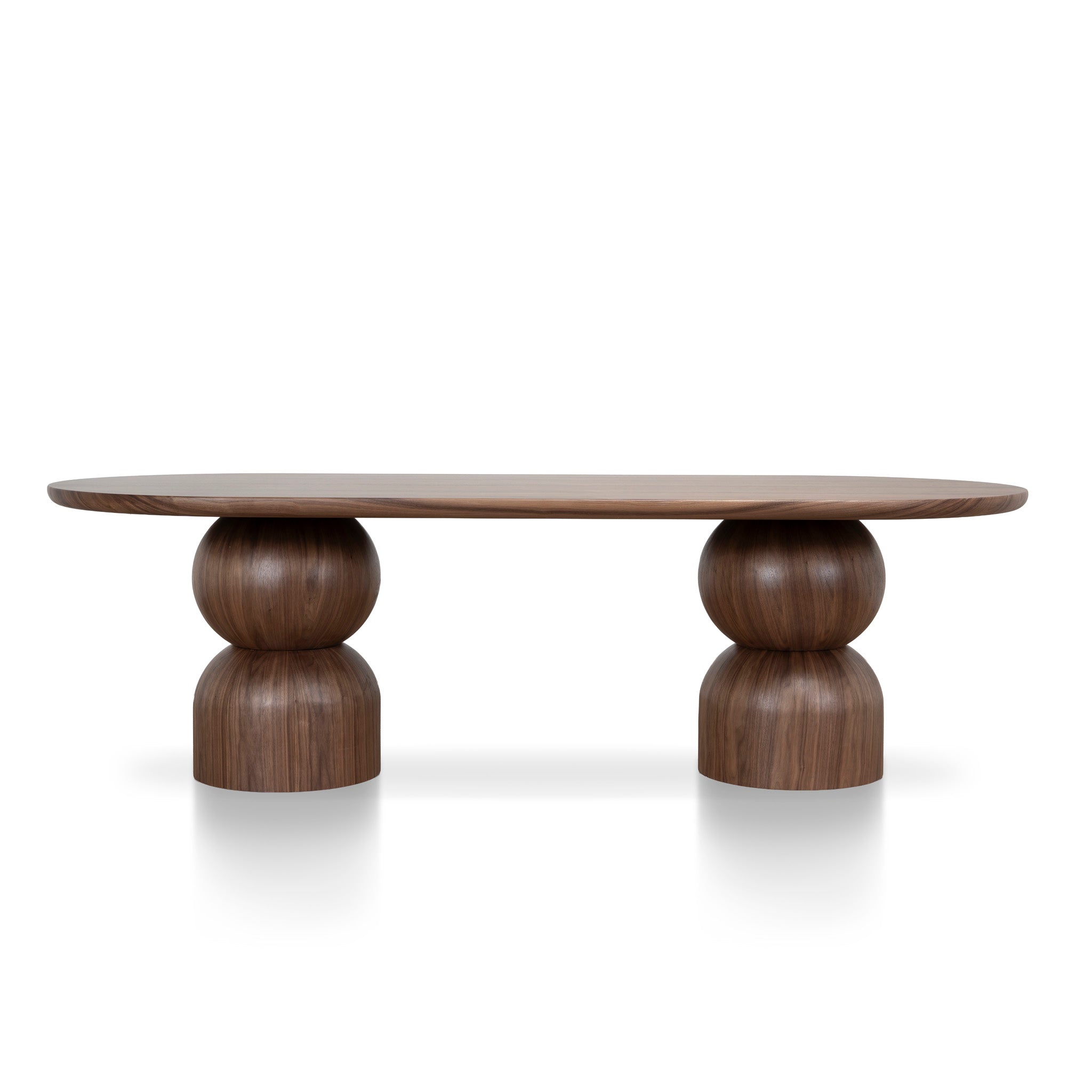 CDT12750-CN 2.5m Dining Table - Walnut