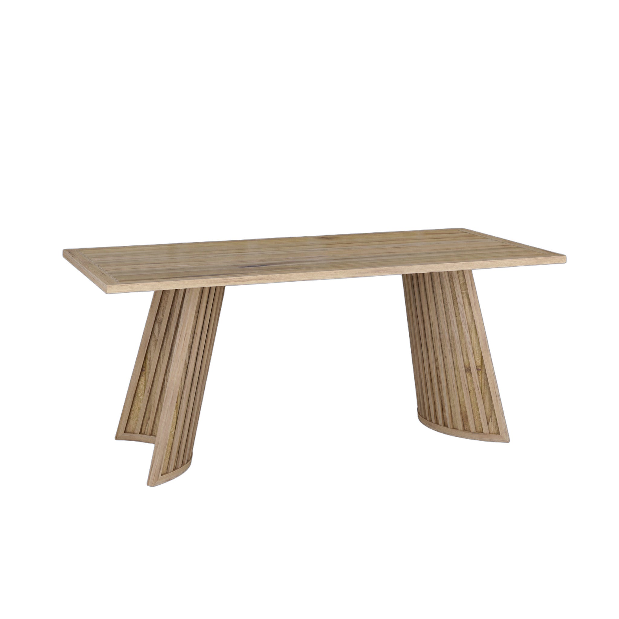 2m Dining Table - Natural - Wesley