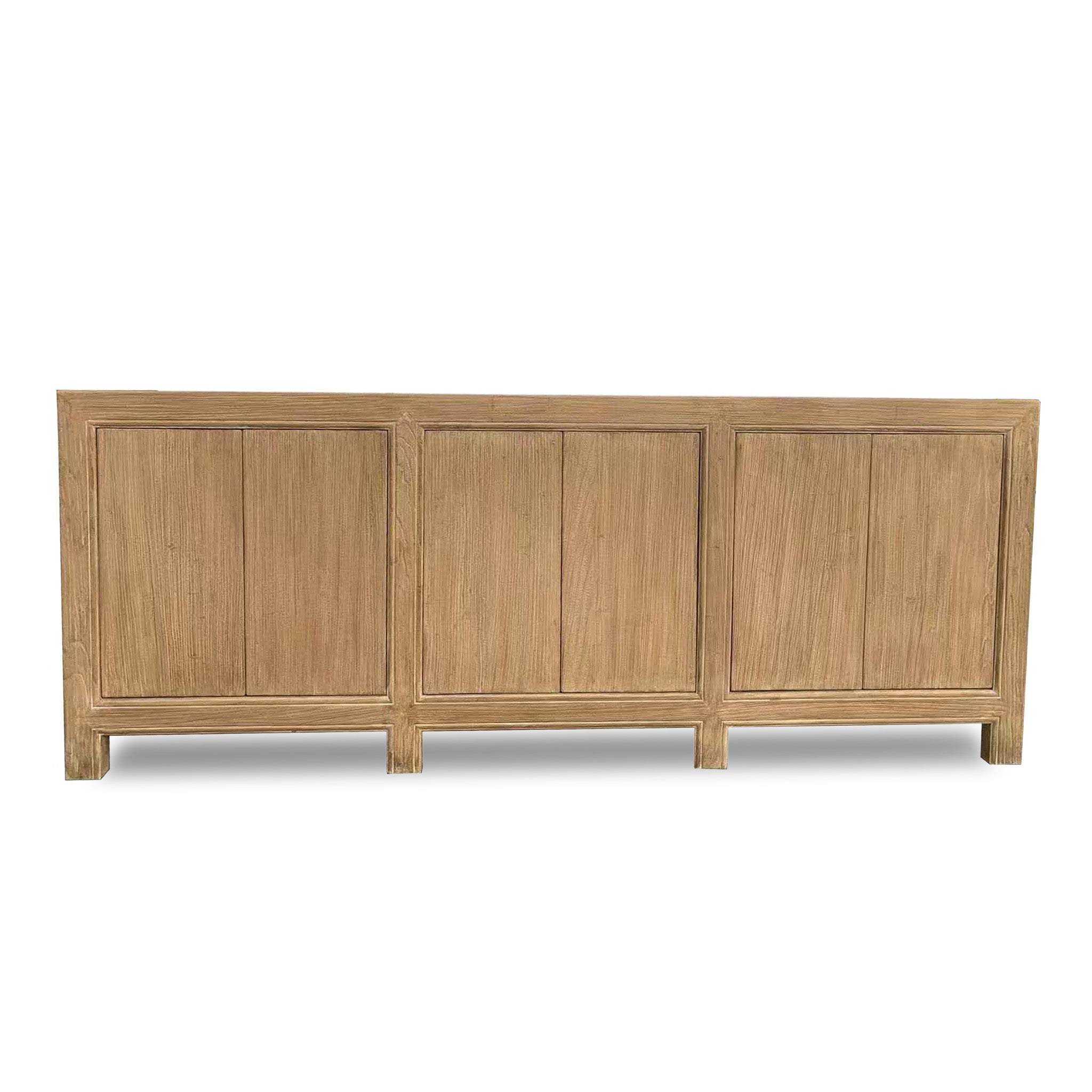 2.2m ELM Sideboard Unit - Natural