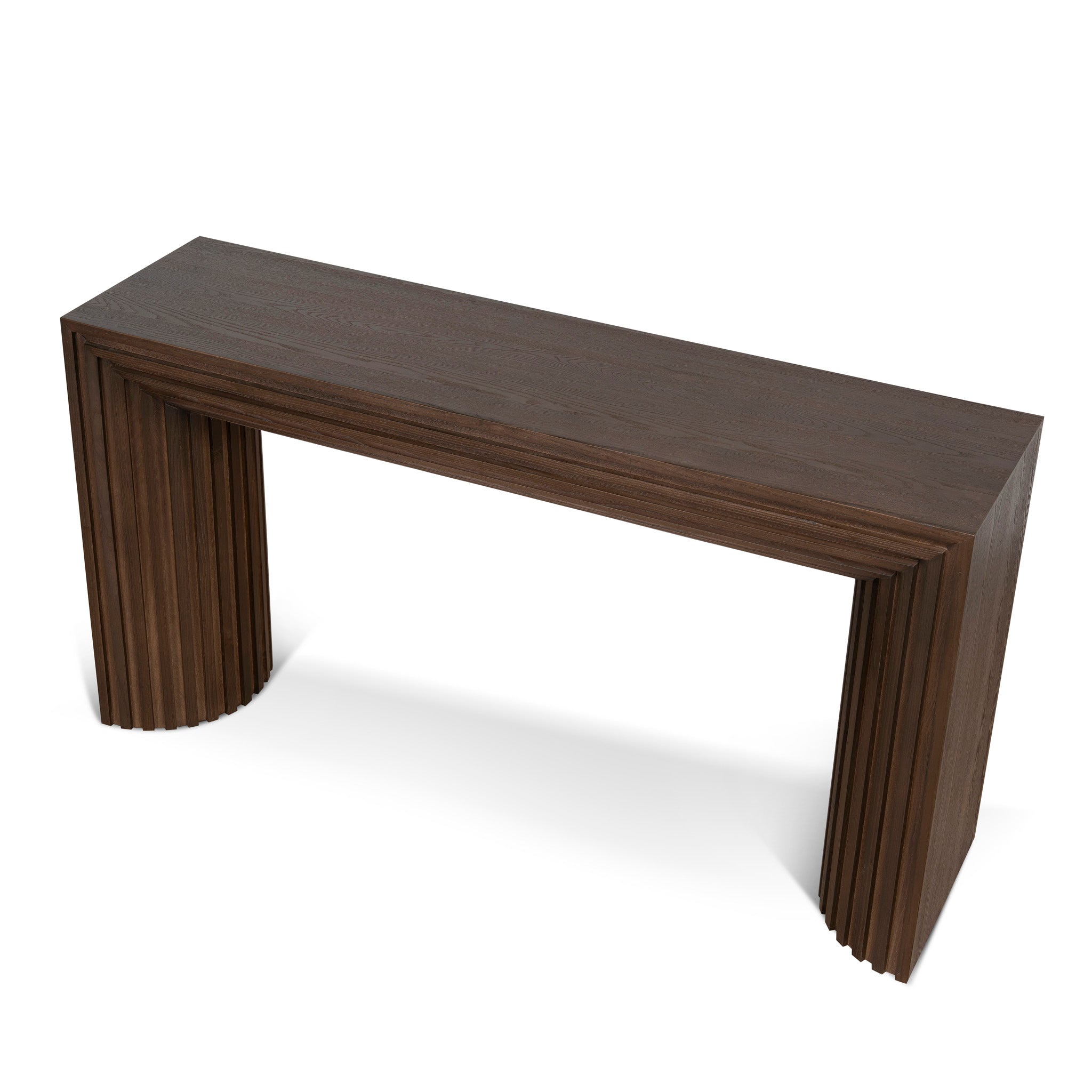 1.5m Console Table - Walnut - image 3