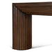 1.5m Console Table - Walnut - image 4