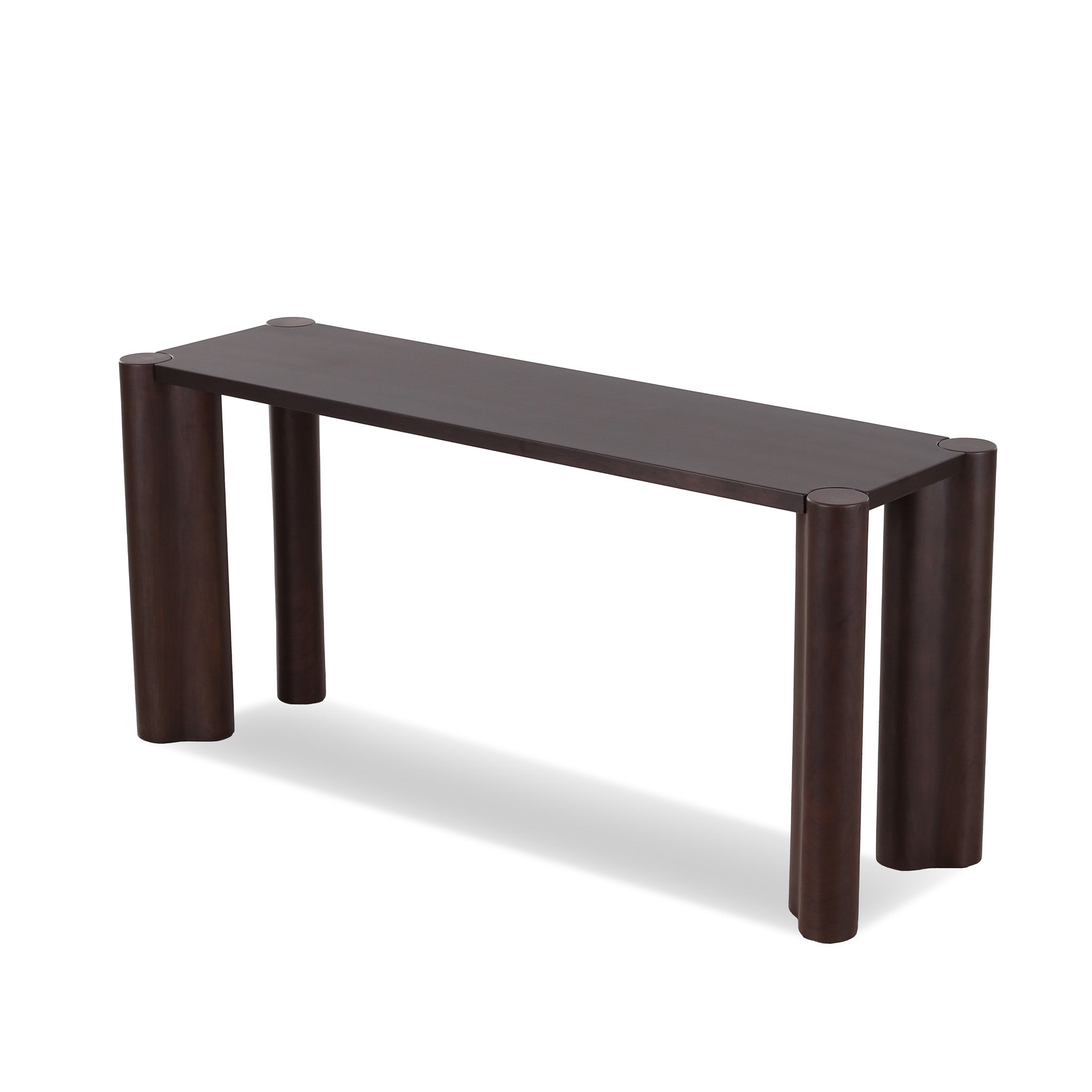 1.65m Console Table - Walnut