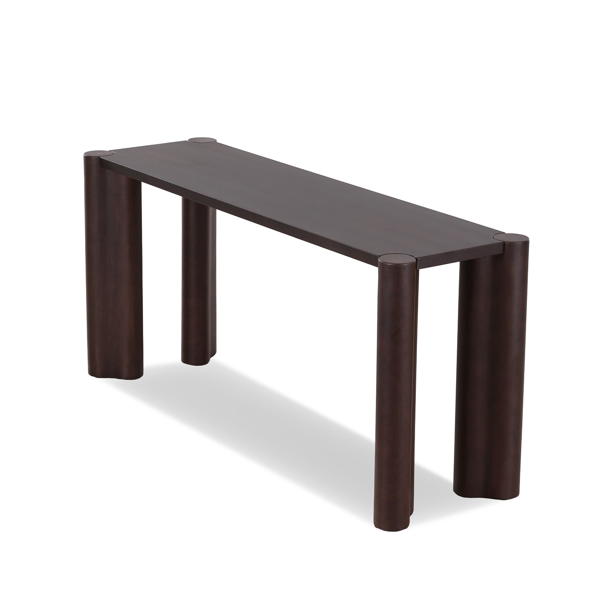 1.65m Console Table - Walnut