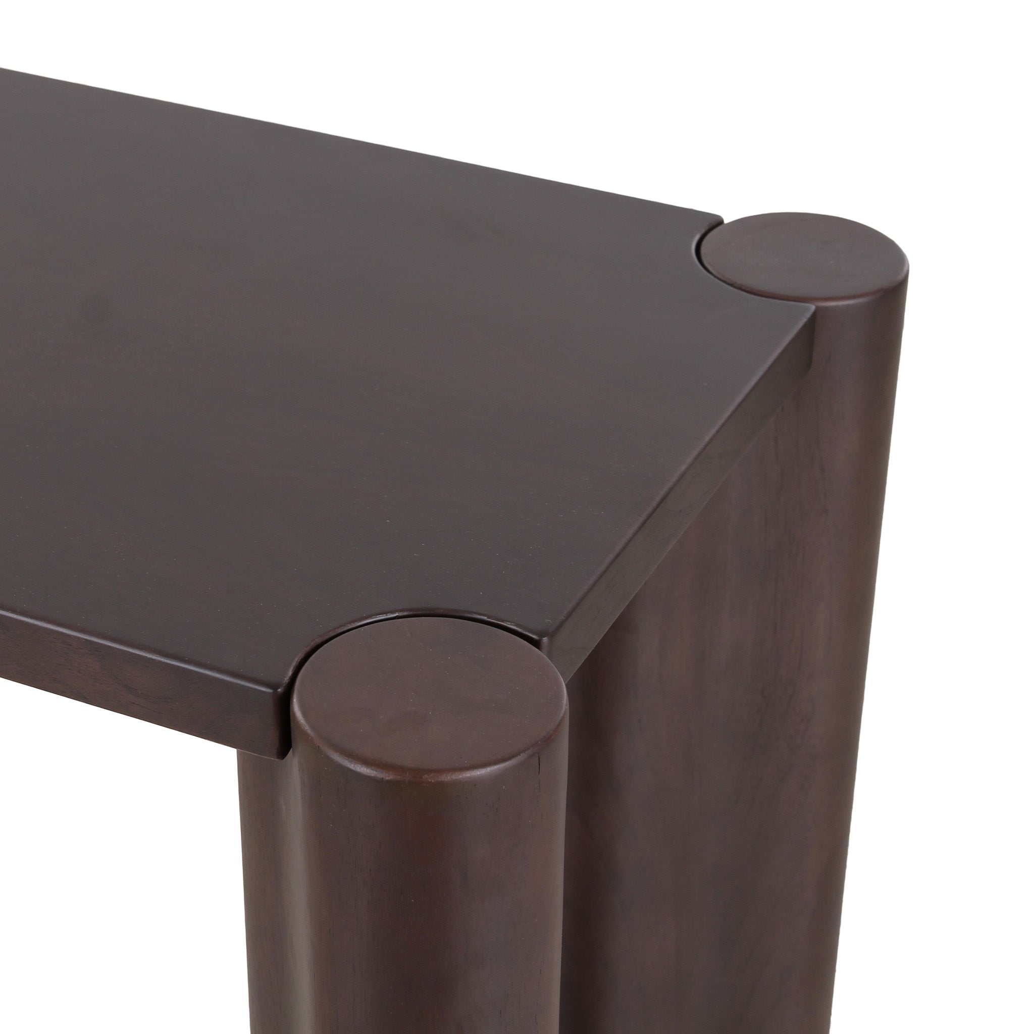 1.65m Console Table - Walnut