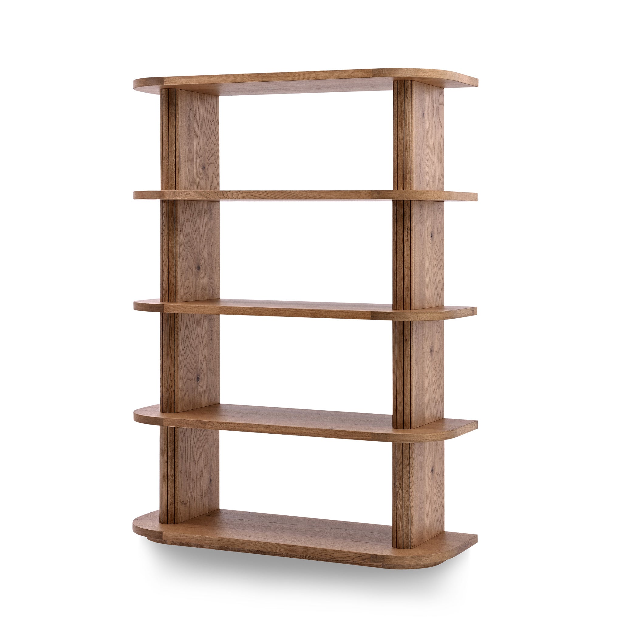 1.63m High Bookshelf - Antique