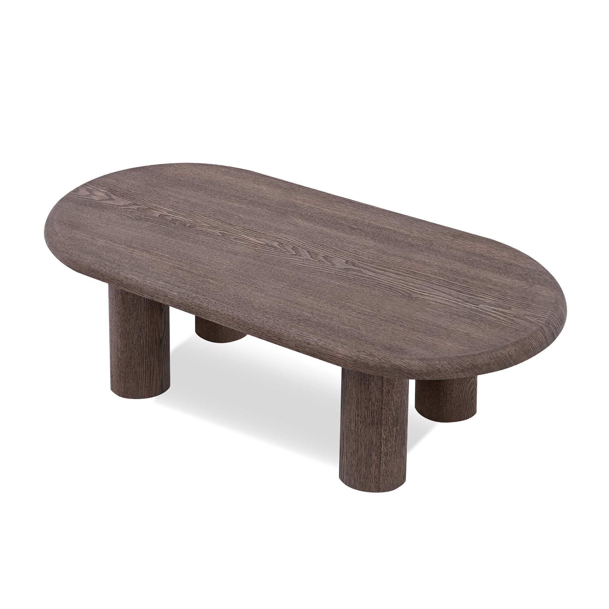 CDT14022-FX 2.1m Dining Table - Dark Brown