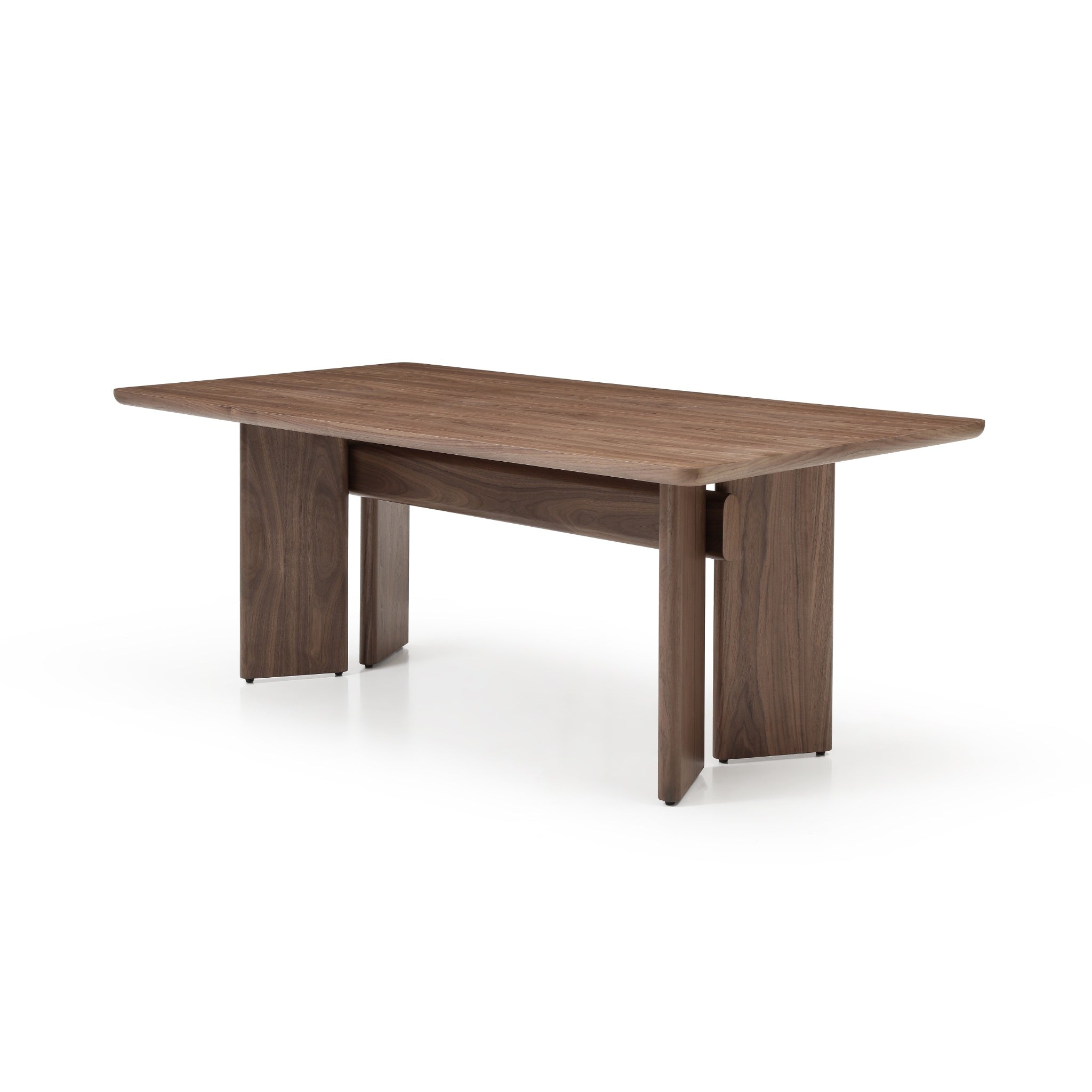 2m Dining Table - Walnut
