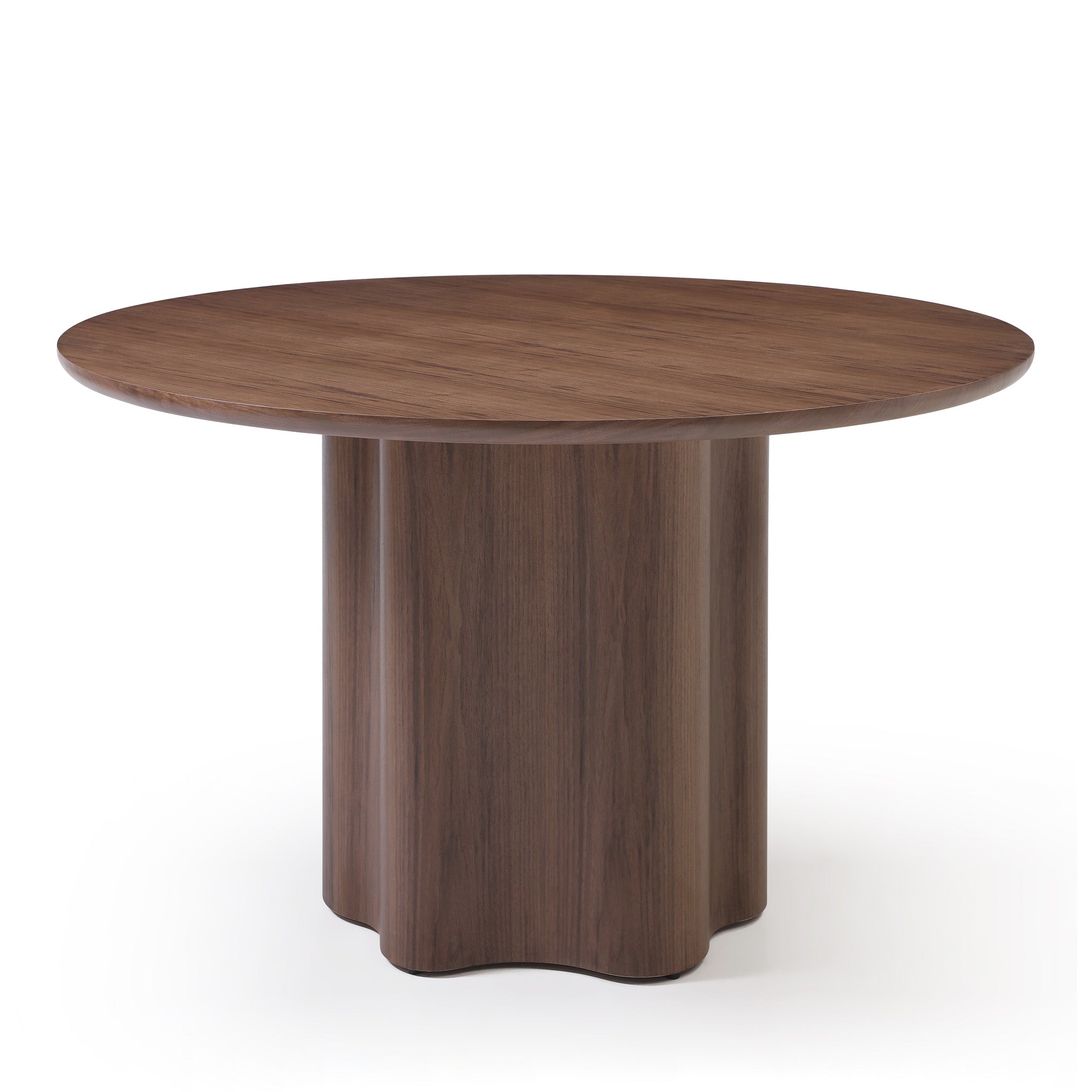 1.2m Round Dining Table - Ash Walnut